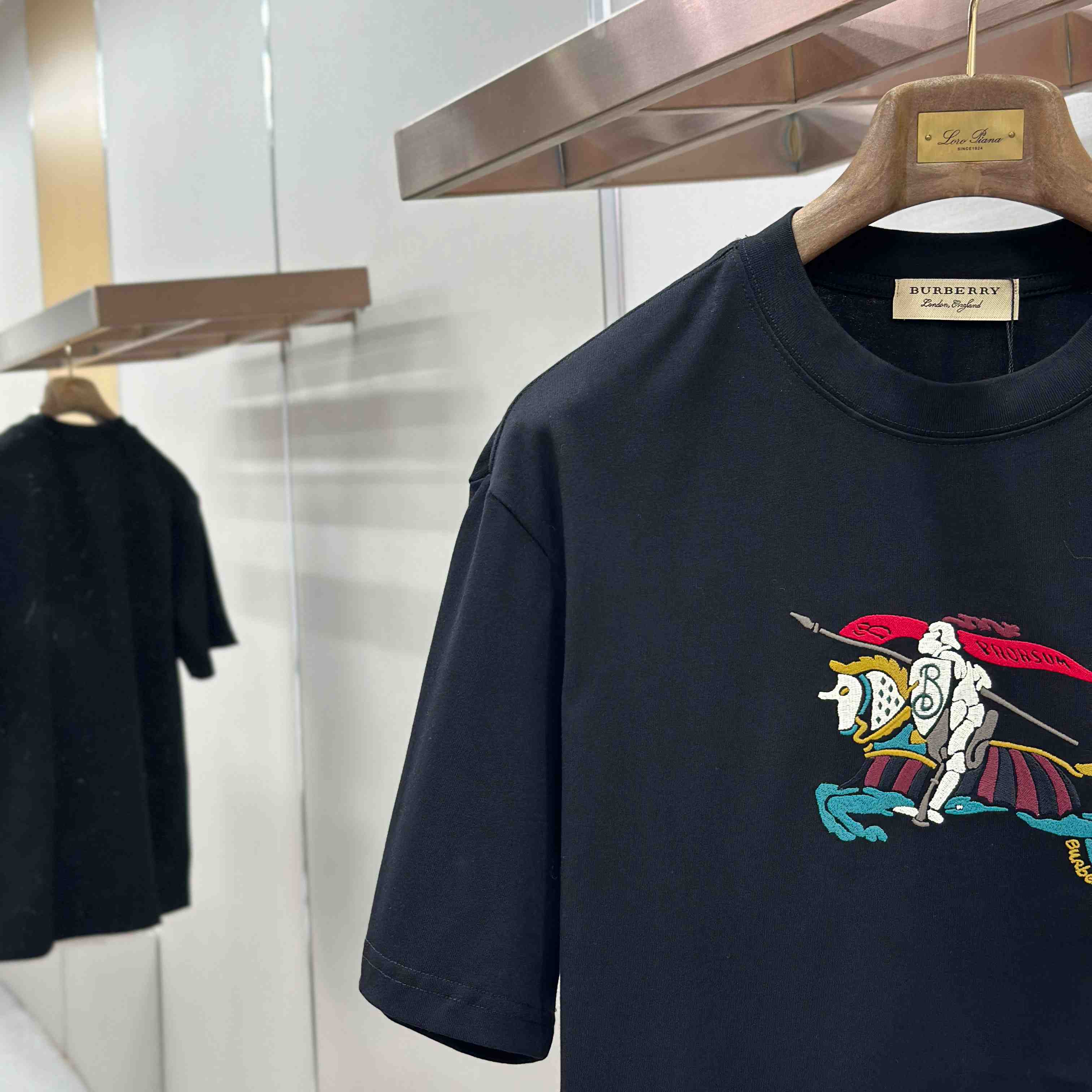 Burberry Knight Cotton T-shirt - DesignerGu