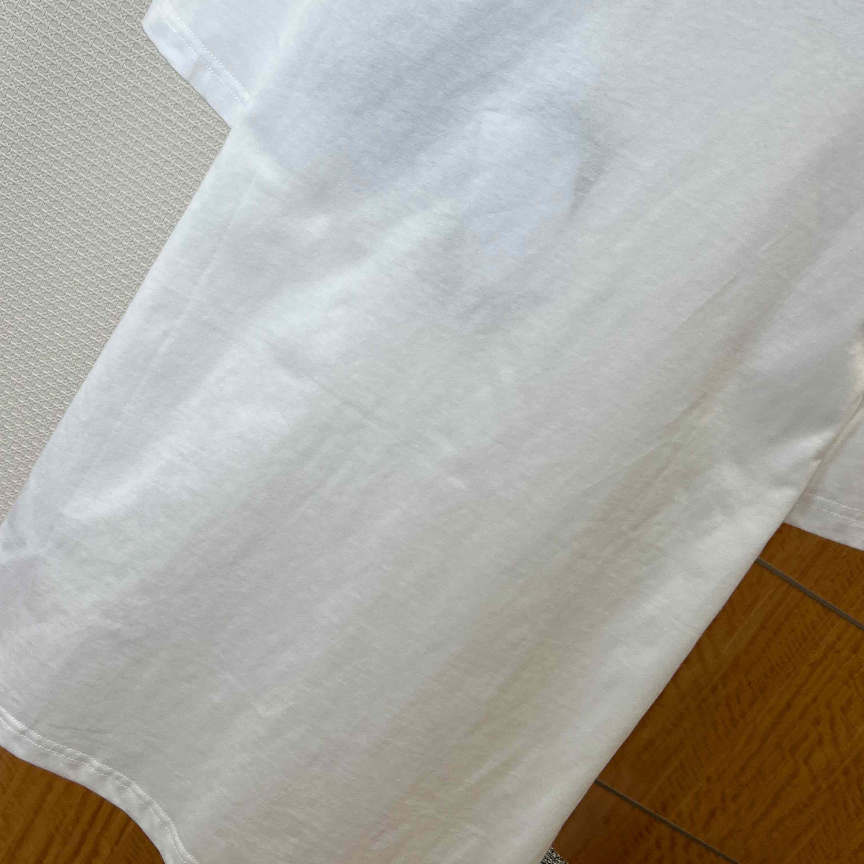 Dior T-Shirt With Dior Blason Embroidery, Relaxed Fit - DesignerGu