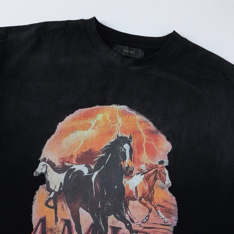 Amiri Plains Oversized Tee - DesignerGu