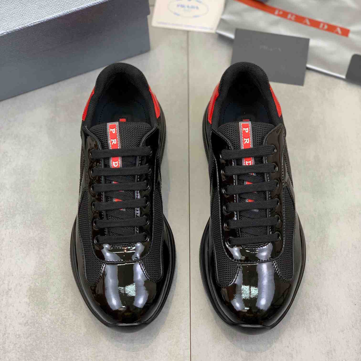 Prada America's Cup 'Anthracite Red' - DesignerGu