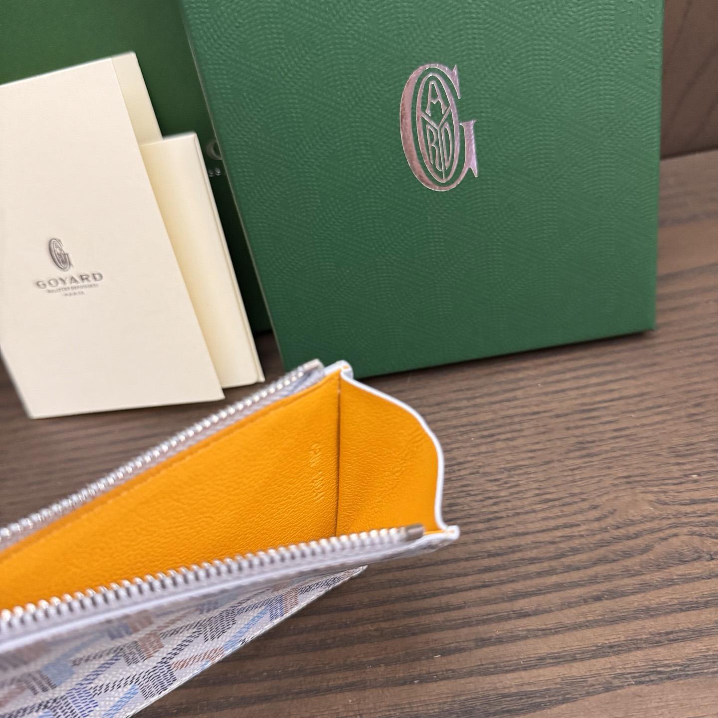 Goyard Bourbon Zipped Card Holder - DesignerGu