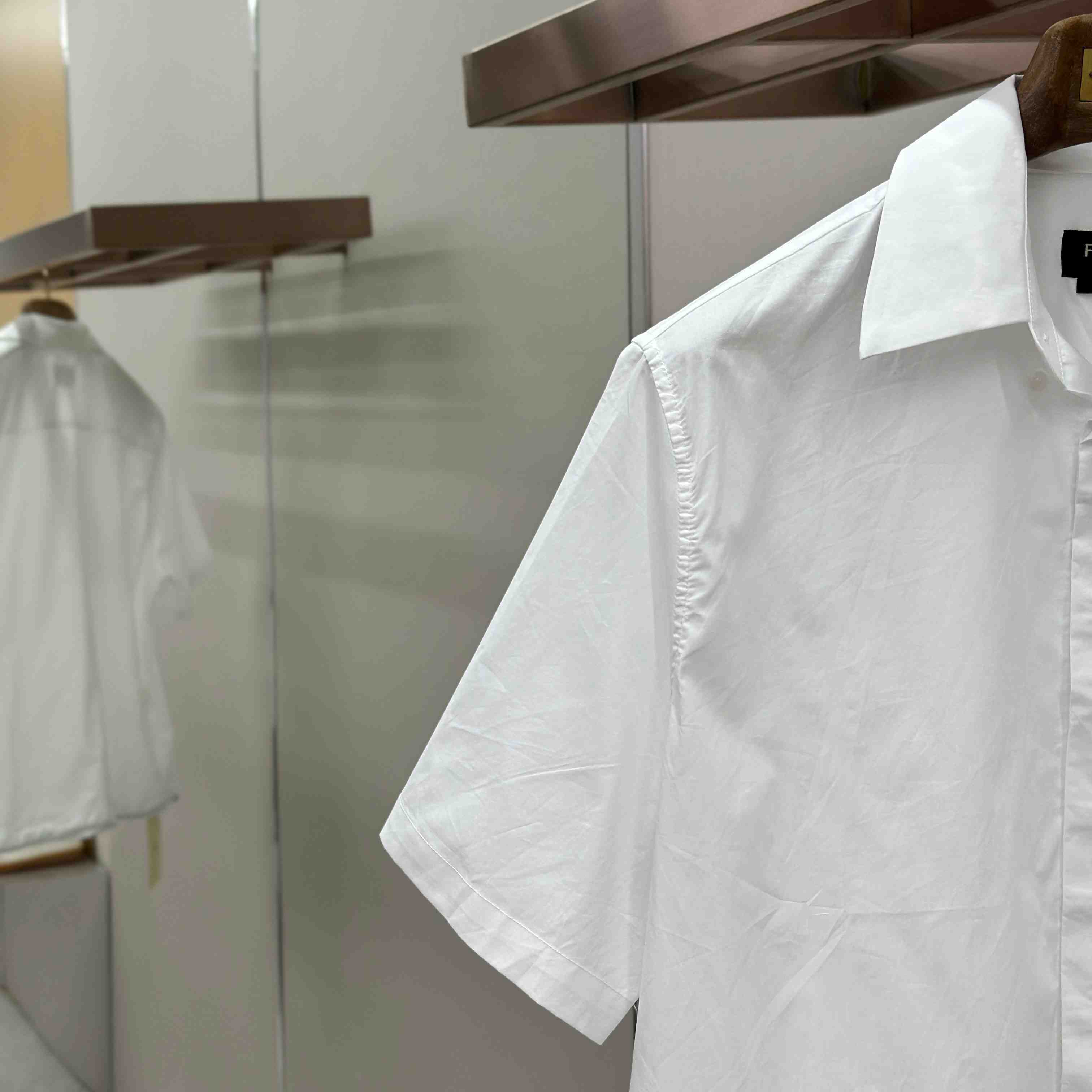 Fendi White Poplin Shirt - DesignerGu