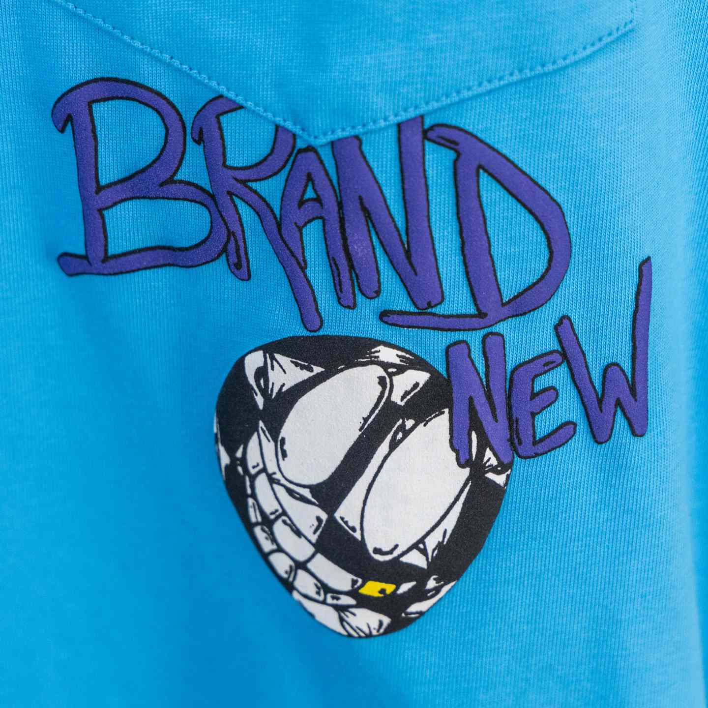 Chrome Hearts Matty Boy Brain New Tee 'Baby Blue' - DesignerGu