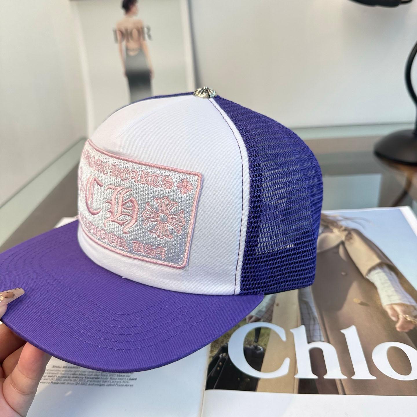 Chrome Heart Hollywood Trucker Cap  - DesignerGu