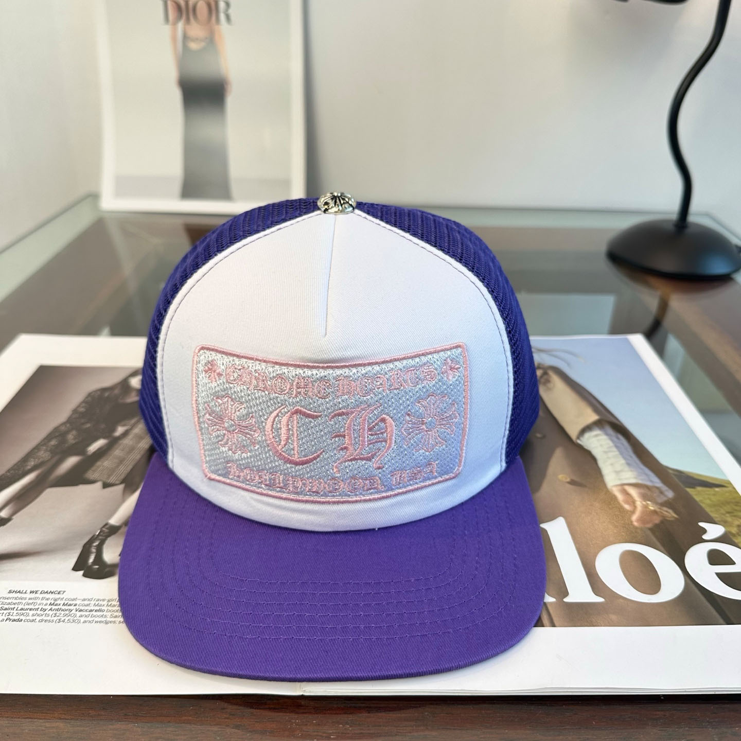 Chrome Heart Hollywood Trucker Cap  - DesignerGu
