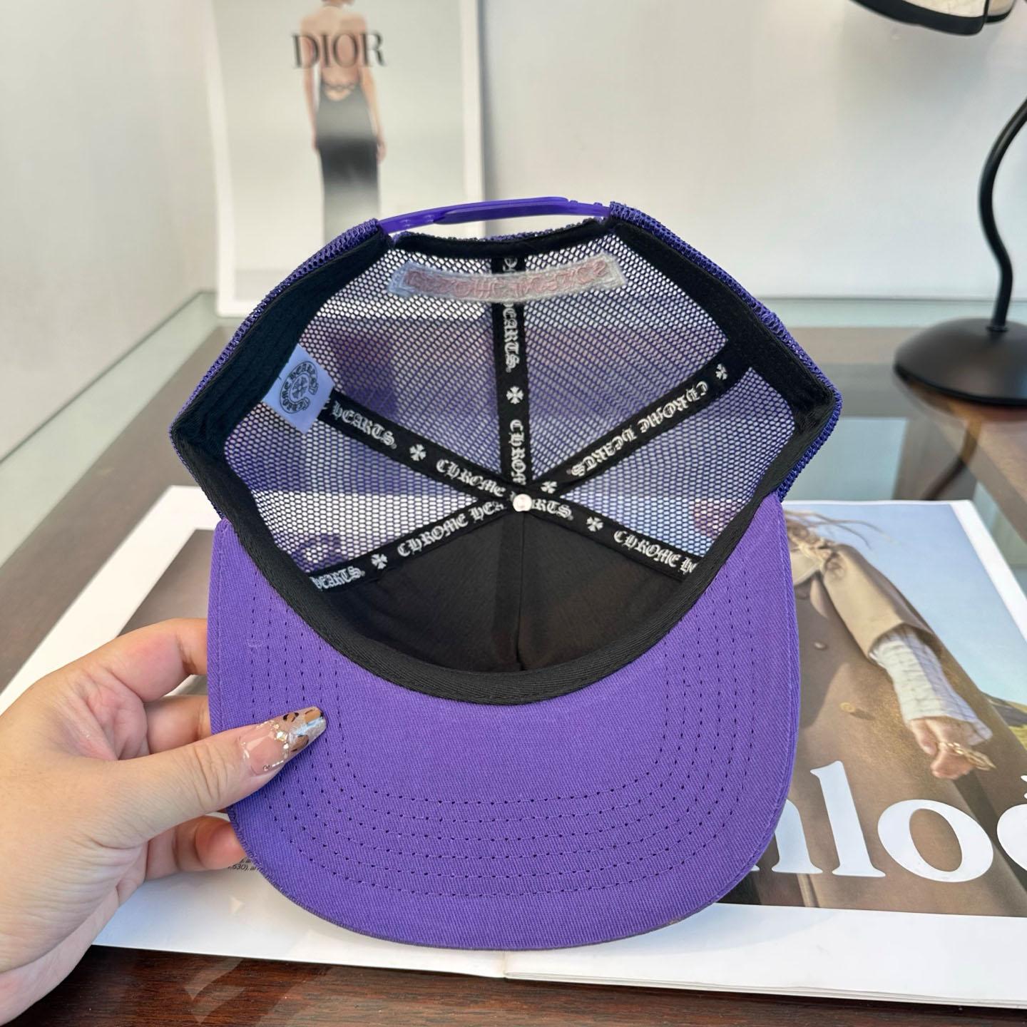 Chrome Heart Hollywood Trucker Cap  - DesignerGu