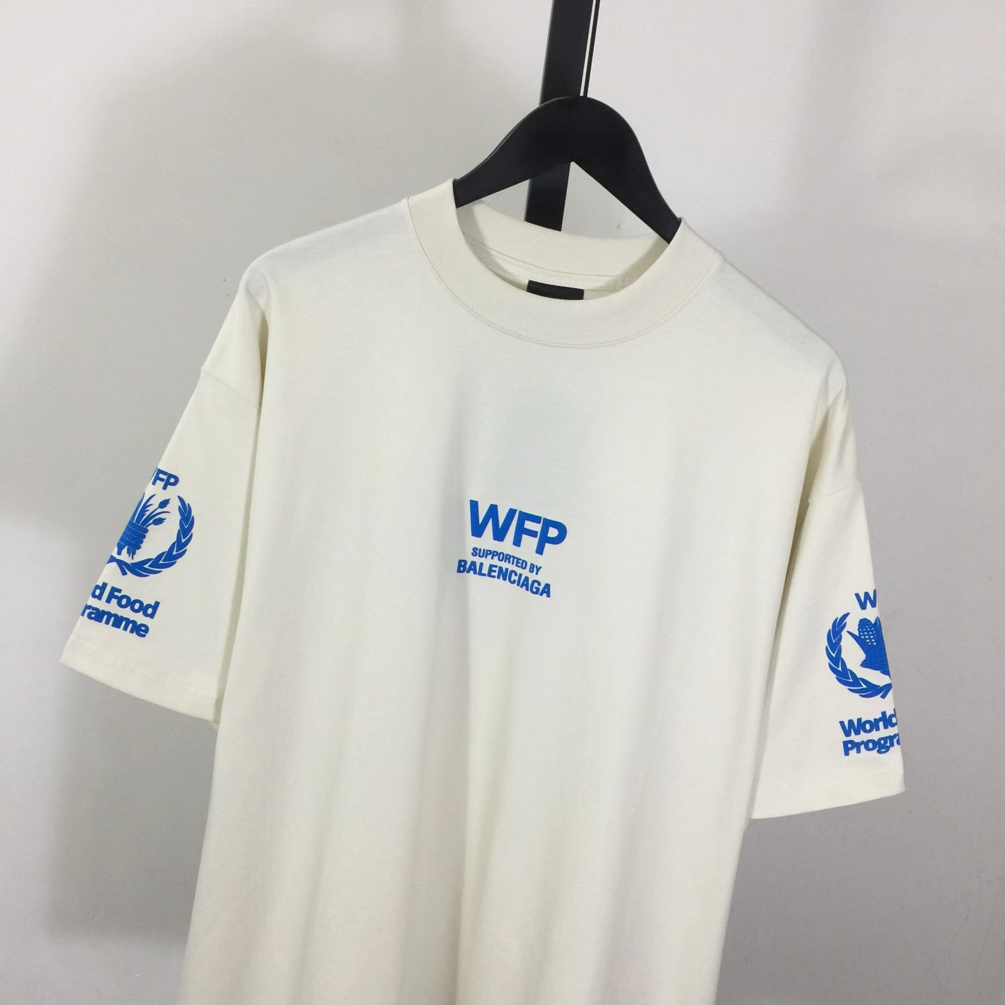 Balenciaga Cotton WFP Oversized Logo T-Shirt - DesignerGu