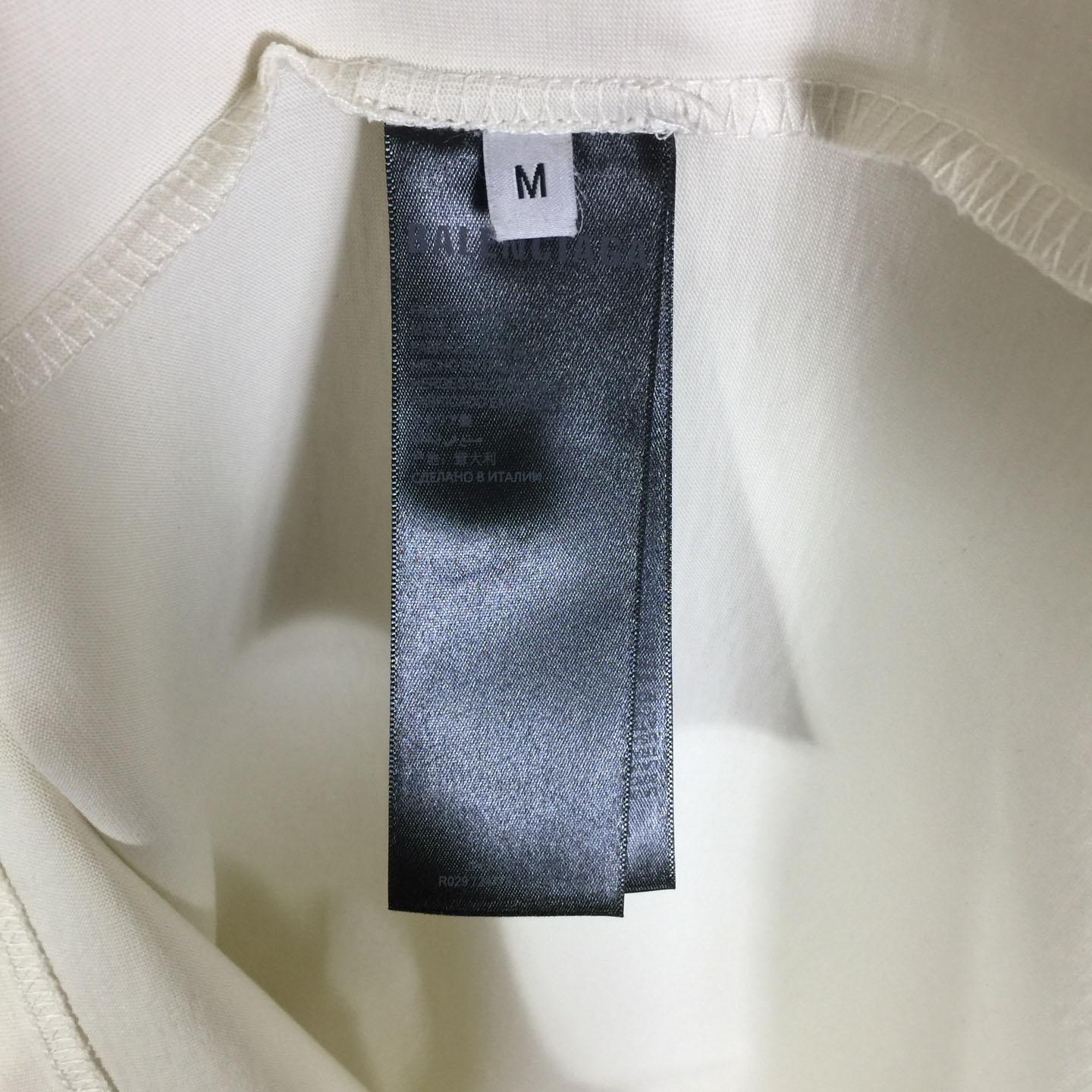 Balenciaga Cotton WFP Oversized Logo T-Shirt - DesignerGu
