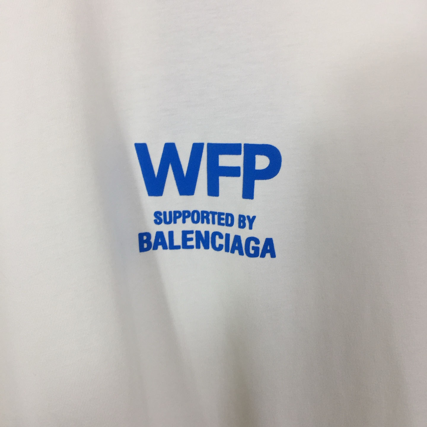 Balenciaga Cotton WFP Oversized Logo T-Shirt - DesignerGu
