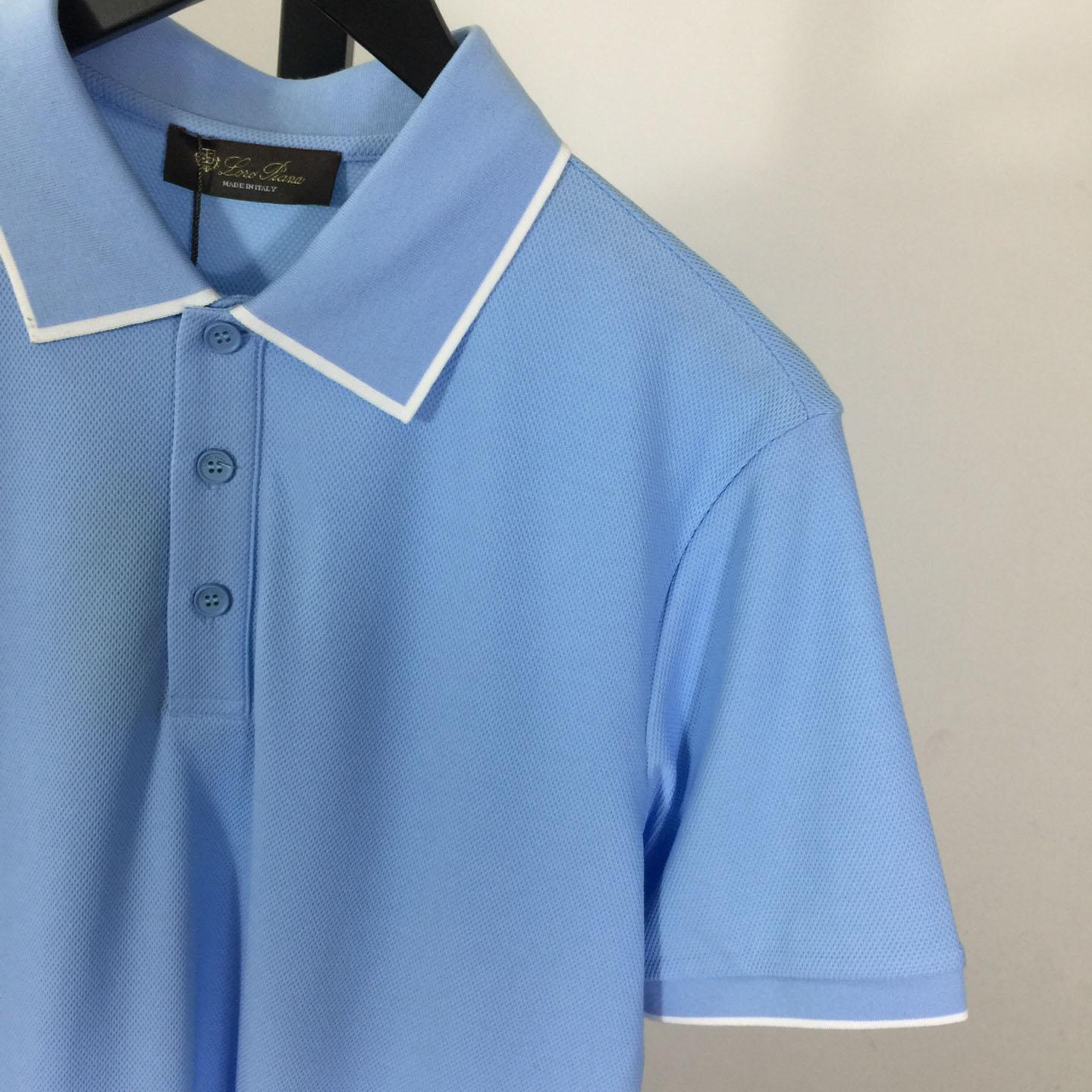 Loro Piana Cotton Polo Shirt - DesignerGu