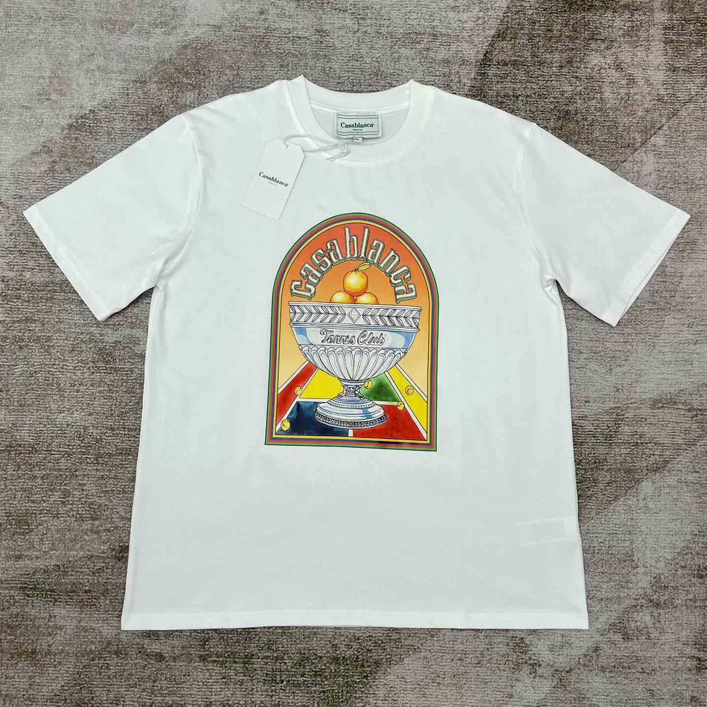 Casablanca Printed T-Shirt 'Terrain D'Orange' CA5045 - DesignerGu