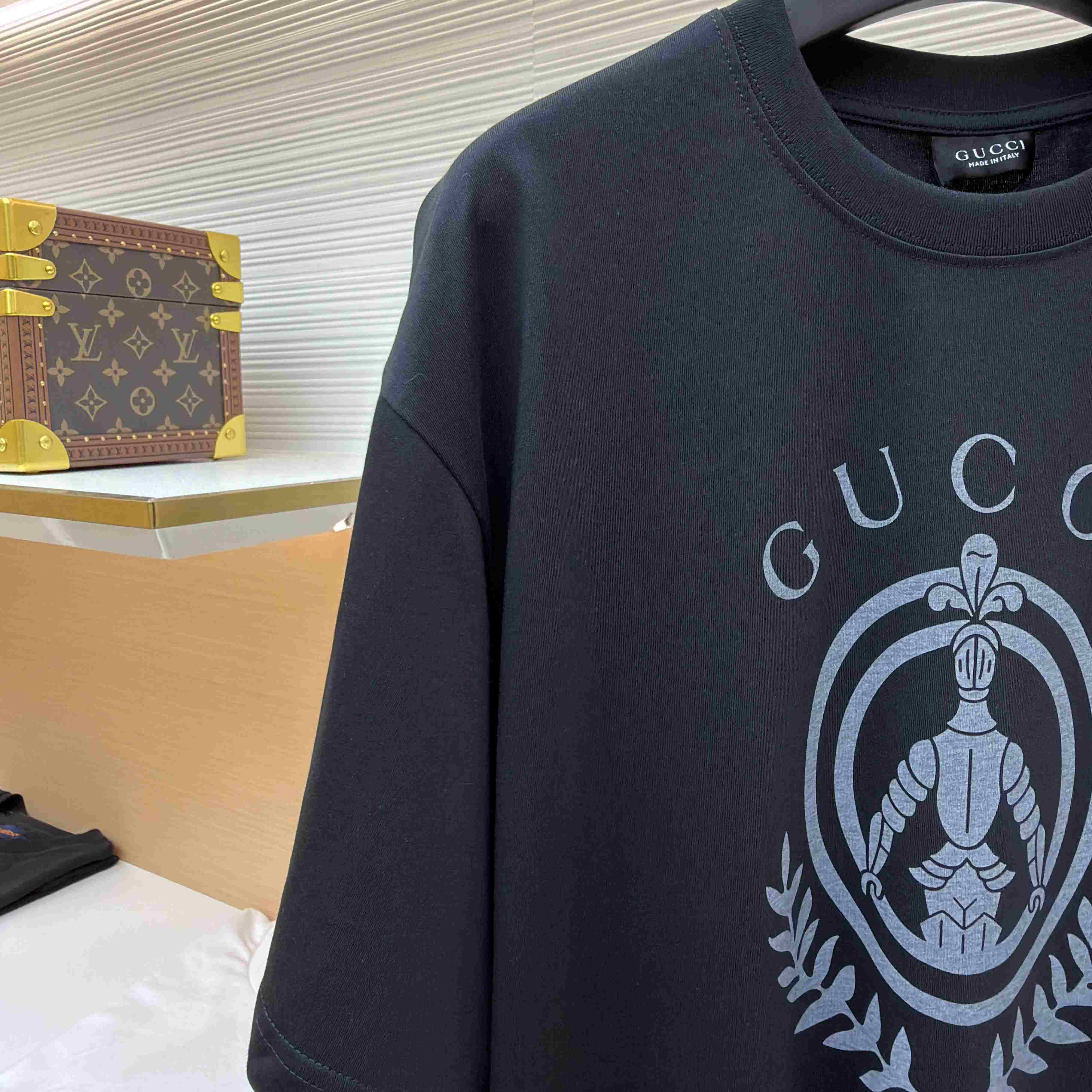 Gucci Cotton Jersey T-shirt With Print - DesignerGu