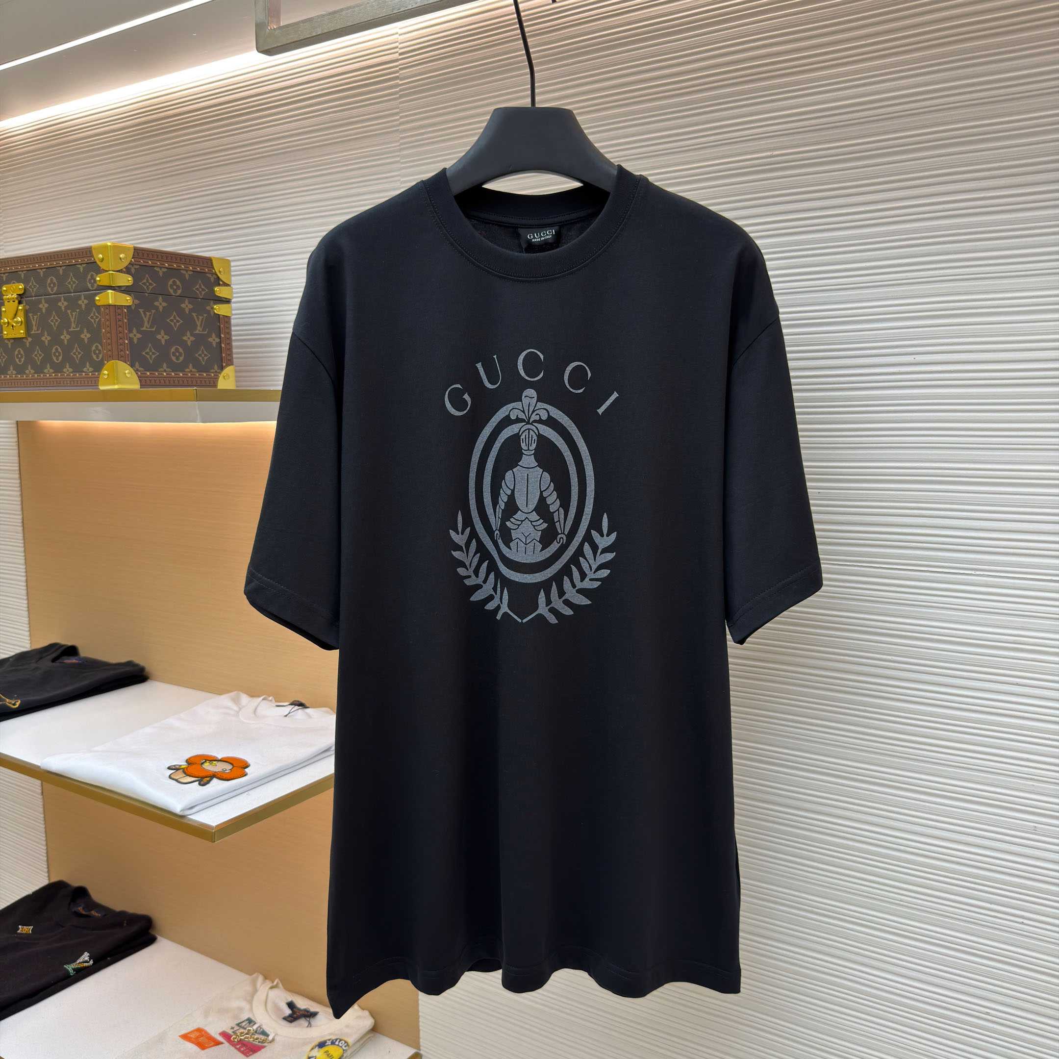 Gucci Cotton Jersey T-shirt With Print - DesignerGu