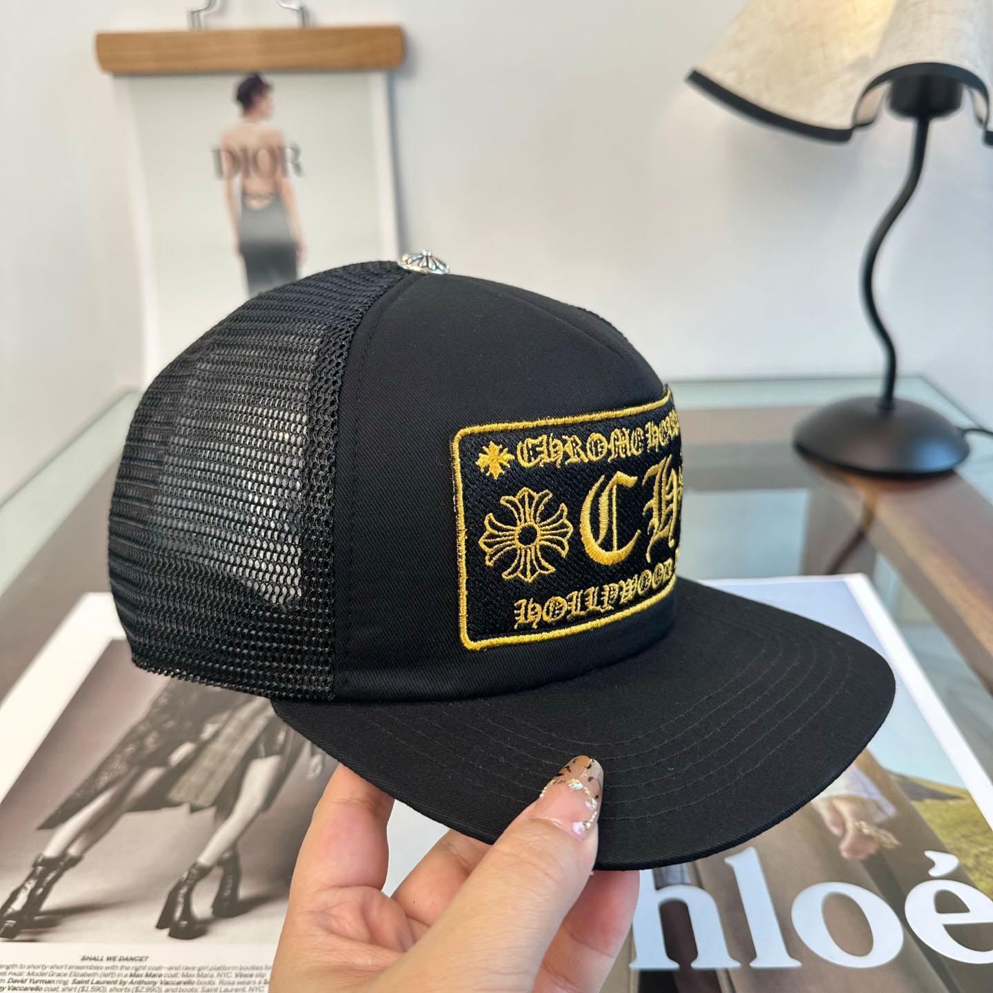 Chrome Heart Hollywood Trucker Cap  - DesignerGu