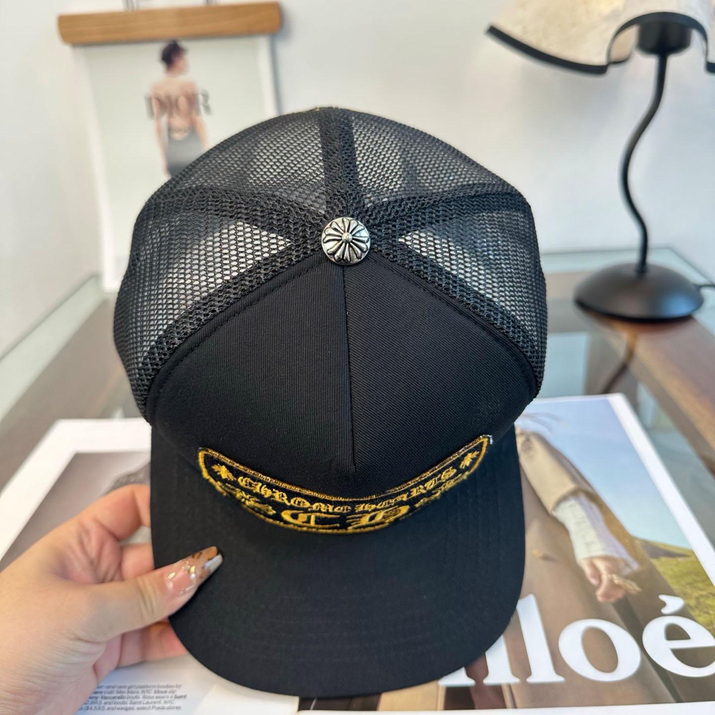 Chrome Heart Hollywood Trucker Cap  - DesignerGu