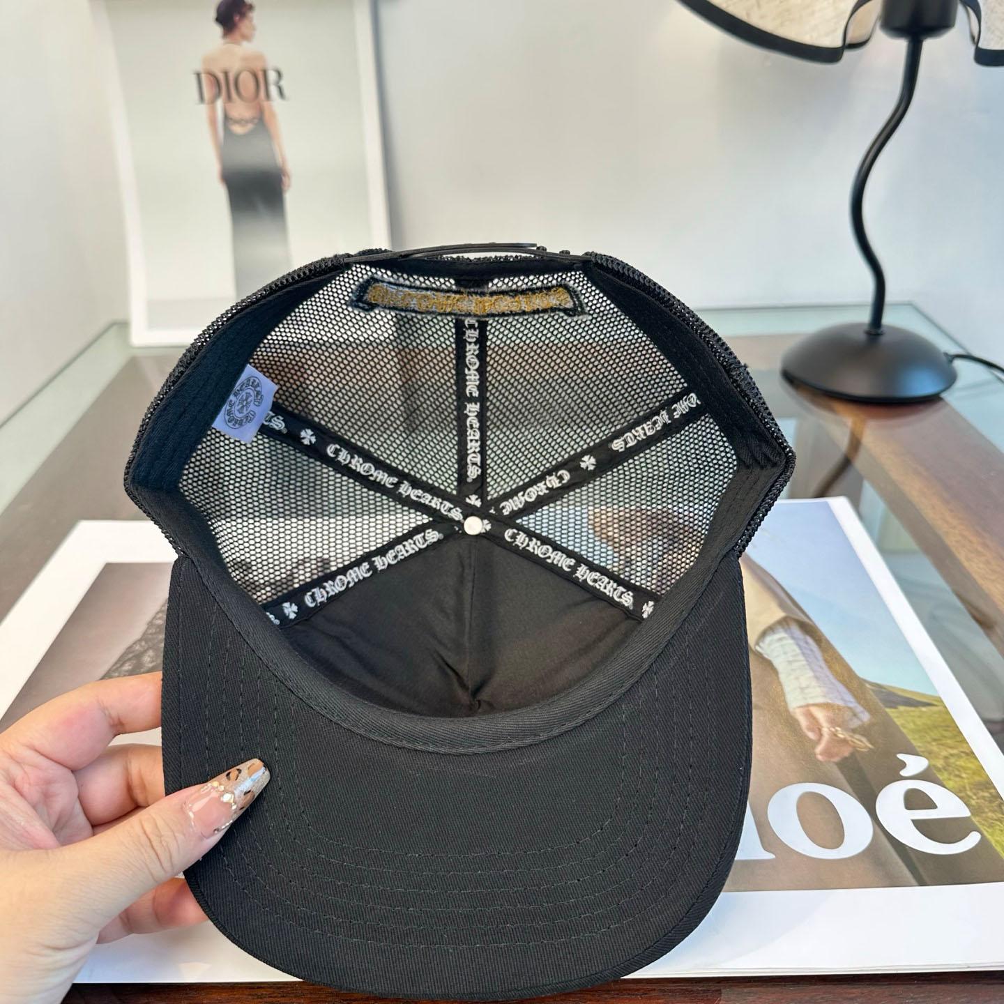 Chrome Heart Hollywood Trucker Cap  - DesignerGu