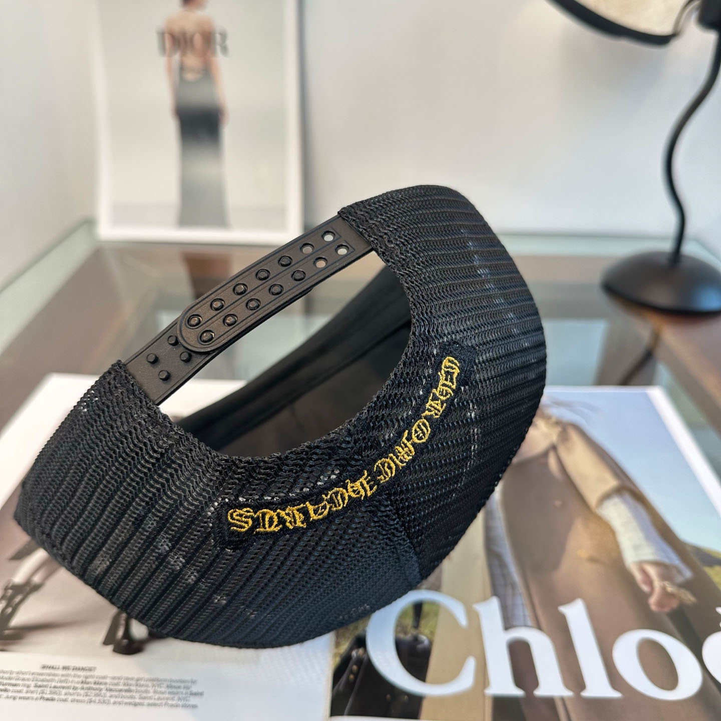 Chrome Heart Hollywood Trucker Cap  - DesignerGu