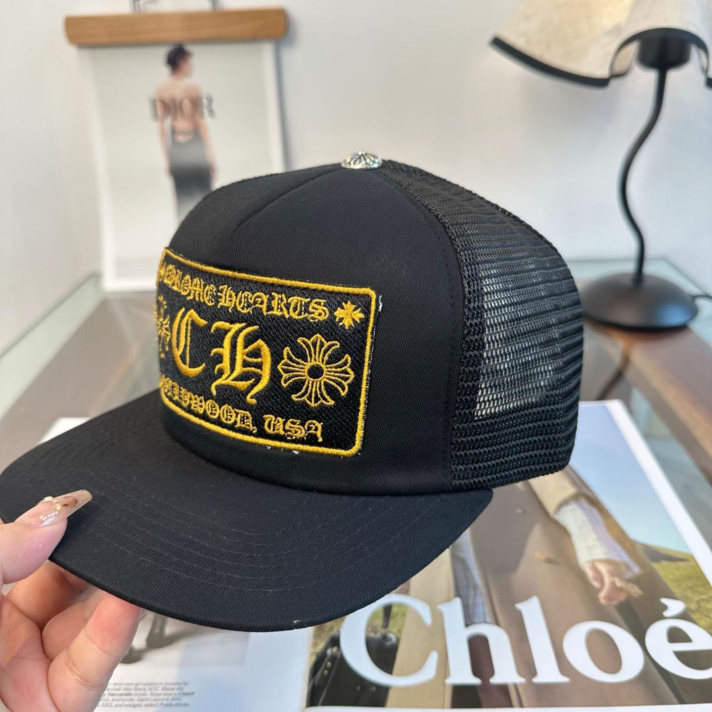 Chrome Heart Hollywood Trucker Cap  - DesignerGu