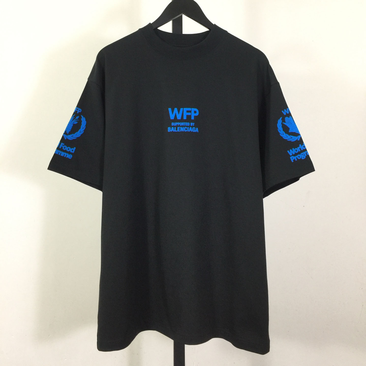 Balenciaga Cotton WFP Oversized Logo T-Shirt - DesignerGu
