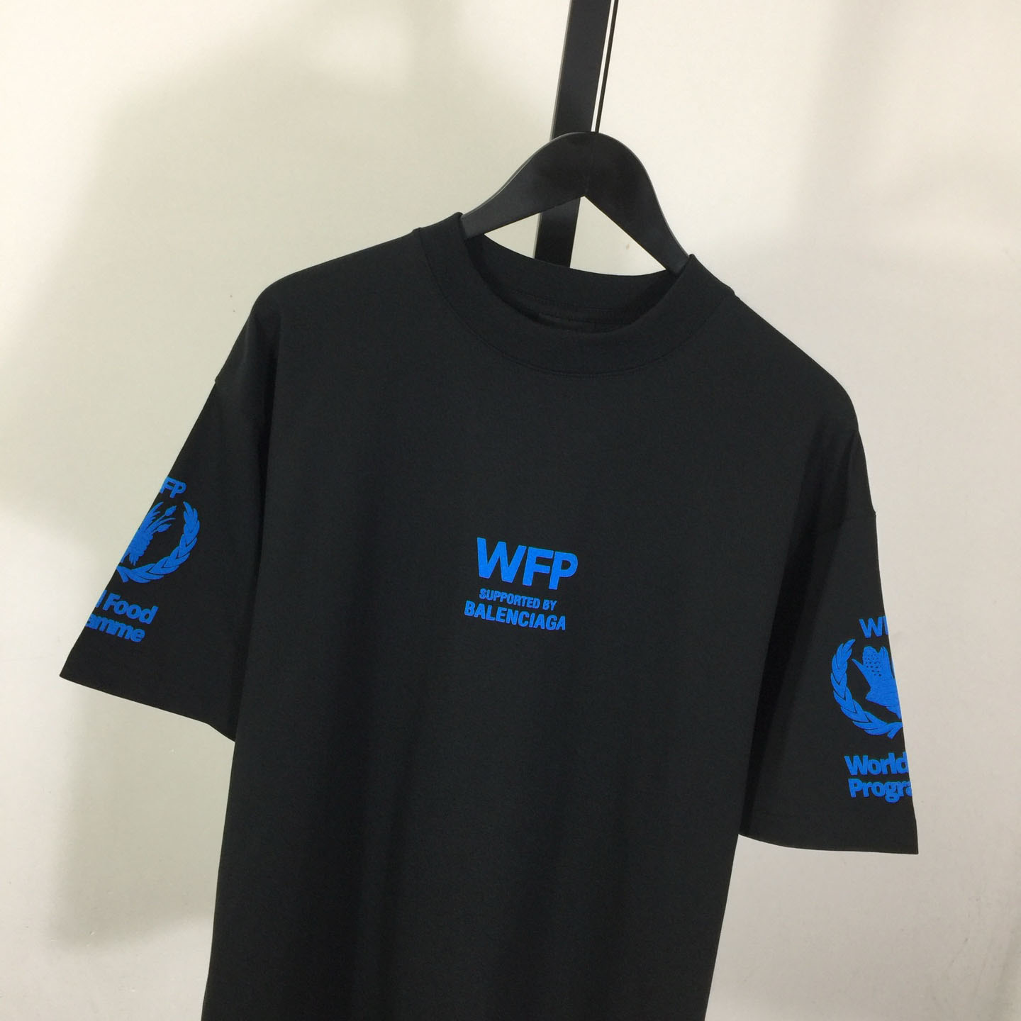 Balenciaga Cotton WFP Oversized Logo T-Shirt - DesignerGu