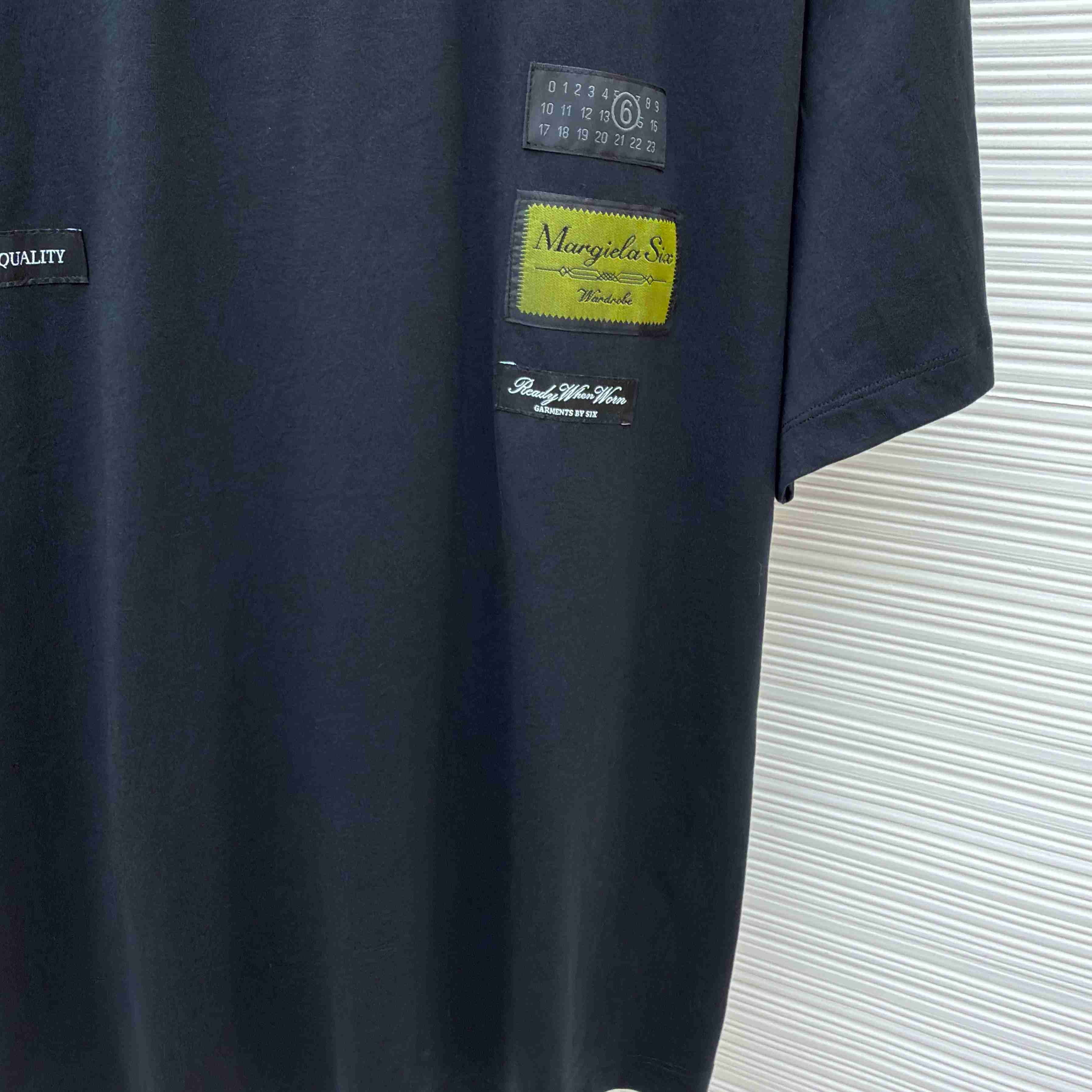 Maison Margiela Black Label Patch T-shirt - DesignerGu