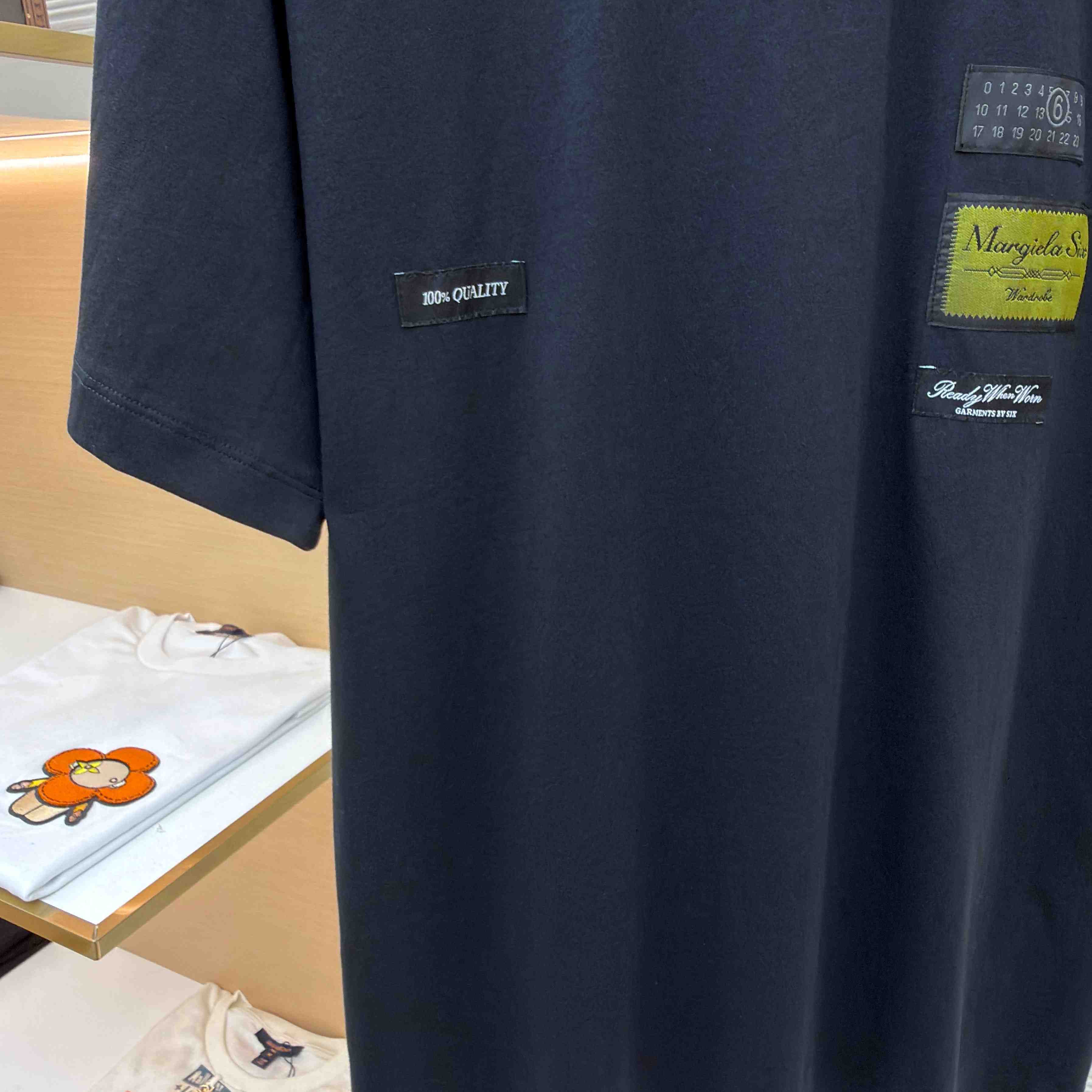 Maison Margiela Black Label Patch T-shirt - DesignerGu