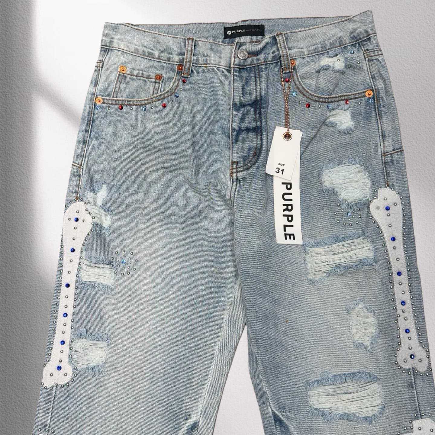 Purple-Brand Jeans 8377 - DesignerGu