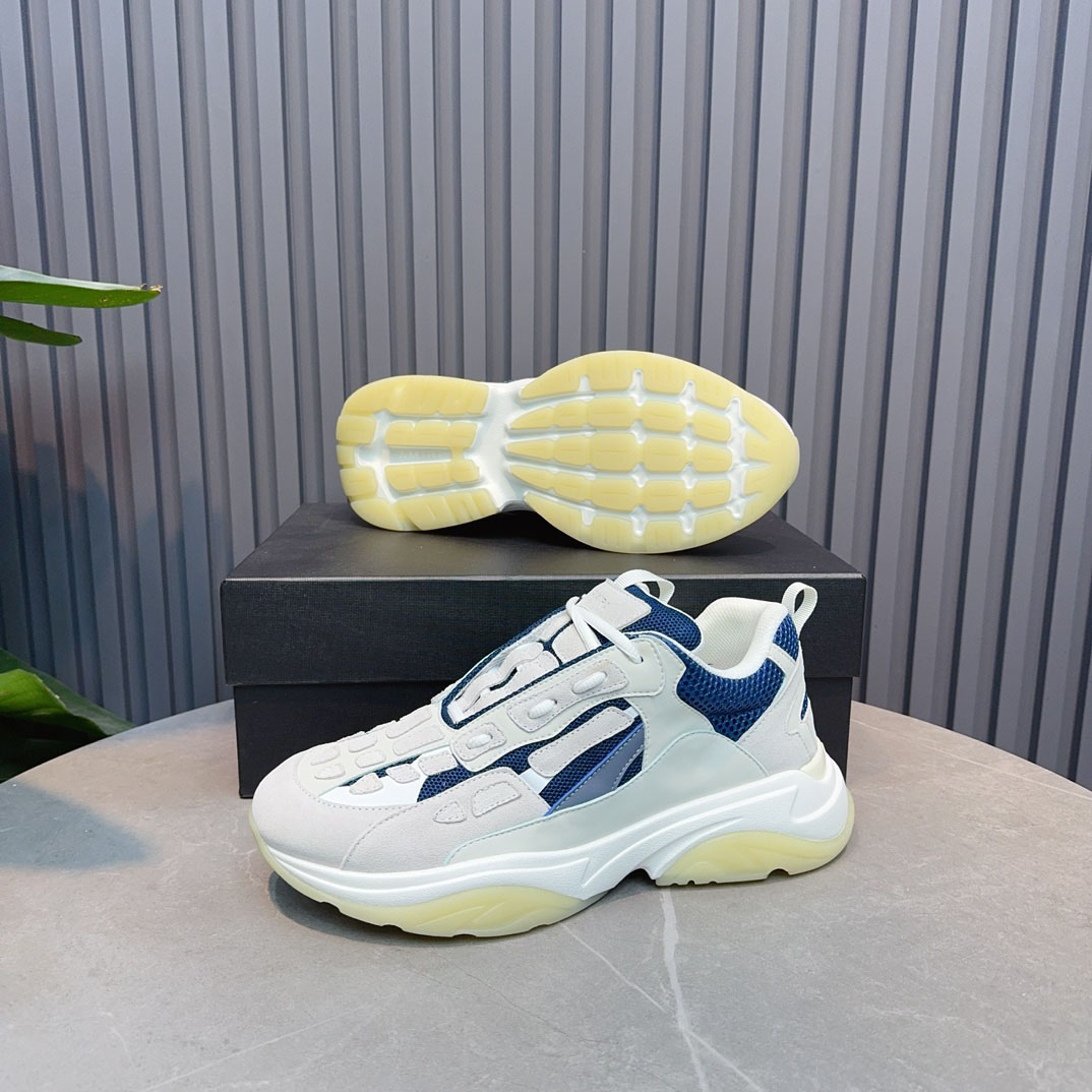 Amiri Bone Runner 'White Teal' - DesignerGu