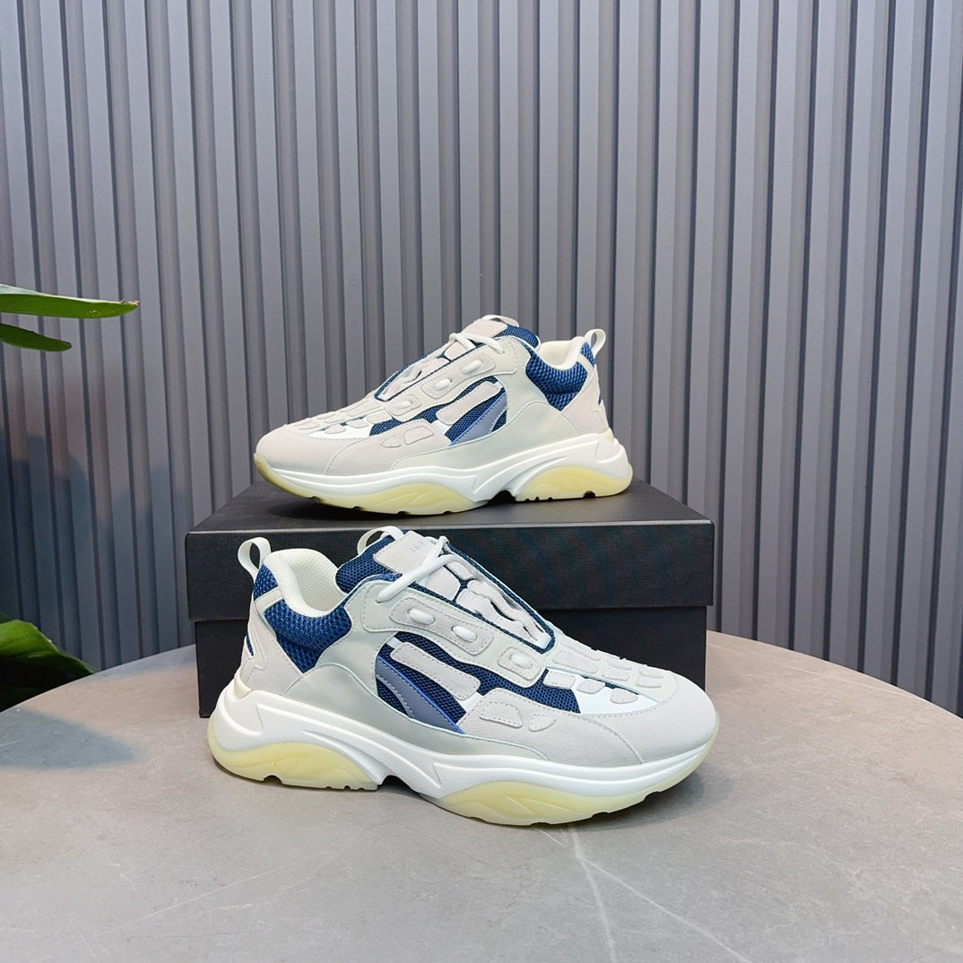 Amiri Bone Runner 'White Teal' - DesignerGu