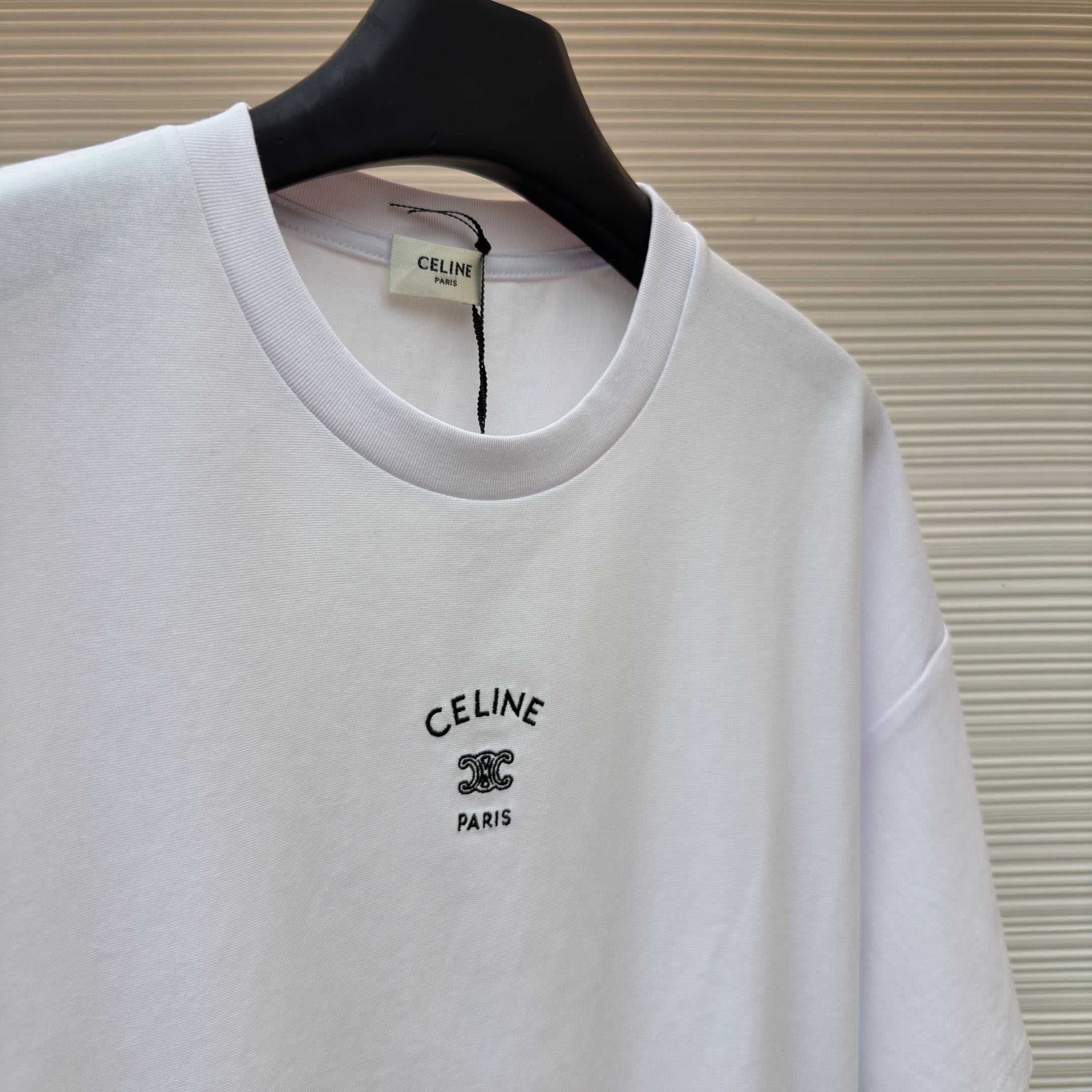 Celine   T-shirt IN Cotton Jersey - DesignerGu