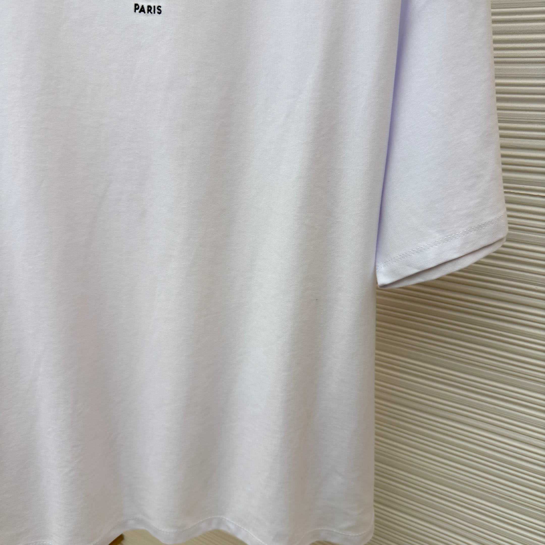 Celine   T-shirt IN Cotton Jersey - DesignerGu
