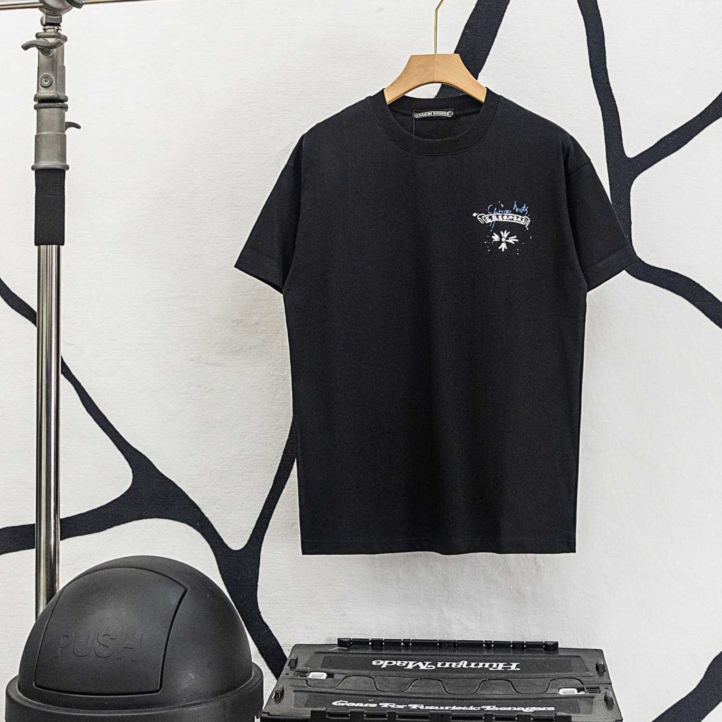Chrome Hearts Cross-printed horseshoe T-shirt  'Black' - DesignerGu