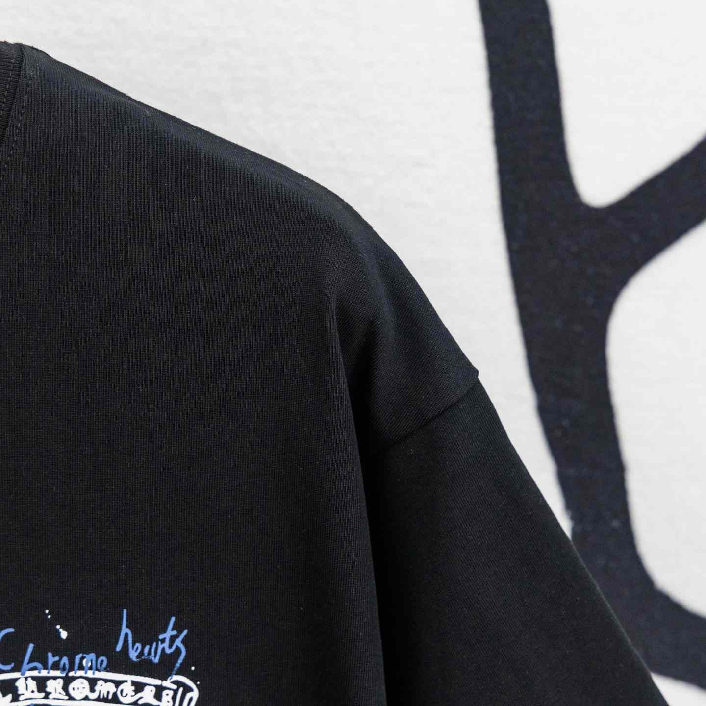 Chrome Hearts Cross-printed horseshoe T-shirt  'Black' - DesignerGu