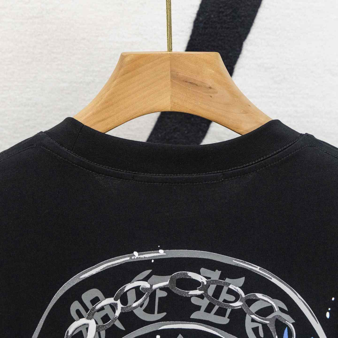 Chrome Hearts Cross-printed horseshoe T-shirt  'Black' - DesignerGu