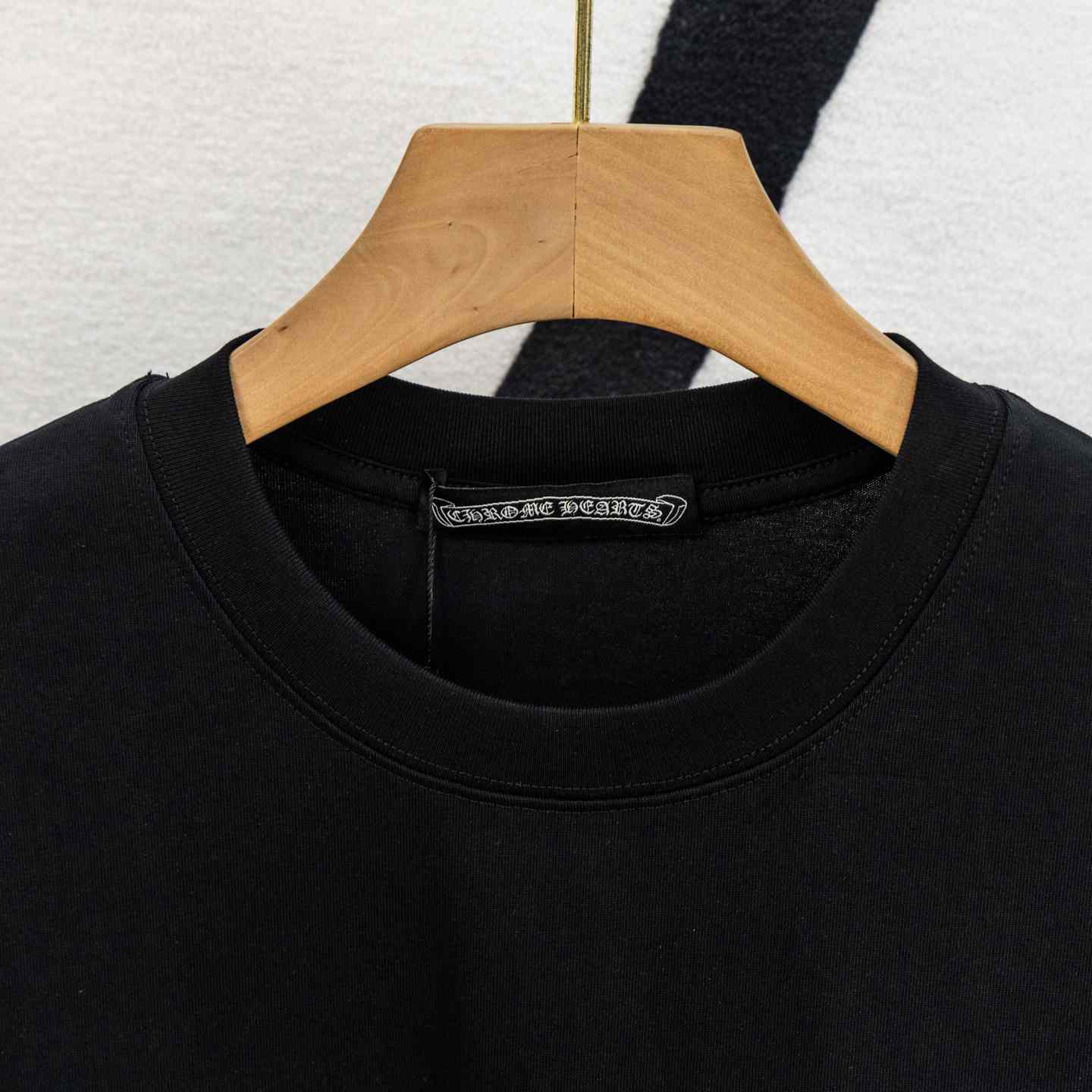Chrome Hearts Cross-printed horseshoe T-shirt  'Black' - DesignerGu