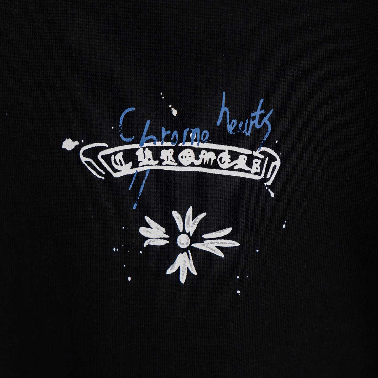 Chrome Hearts Cross-printed horseshoe T-shirt  'Black' - DesignerGu