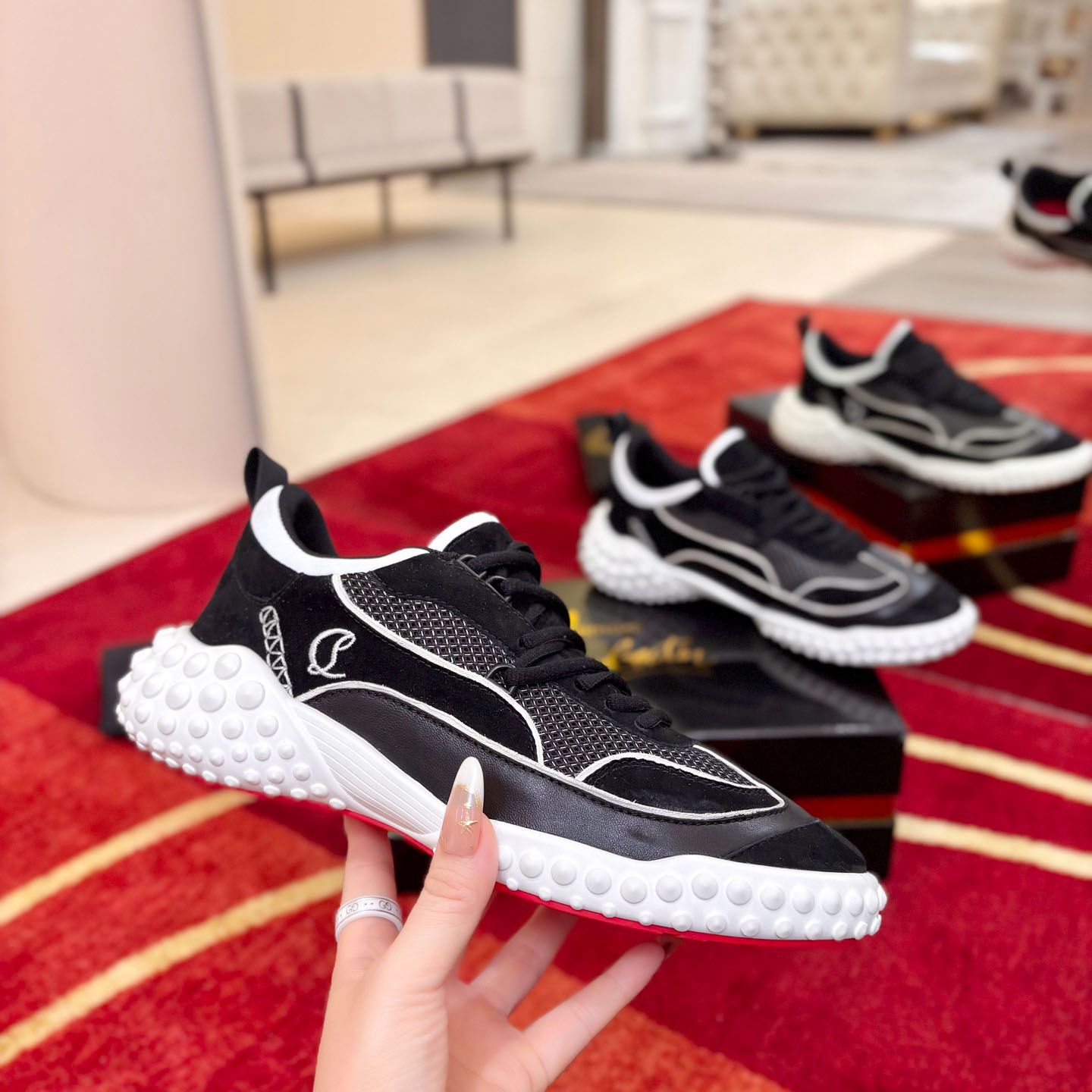 Christian Louboutin Mara Sneakers  - DesignerGu