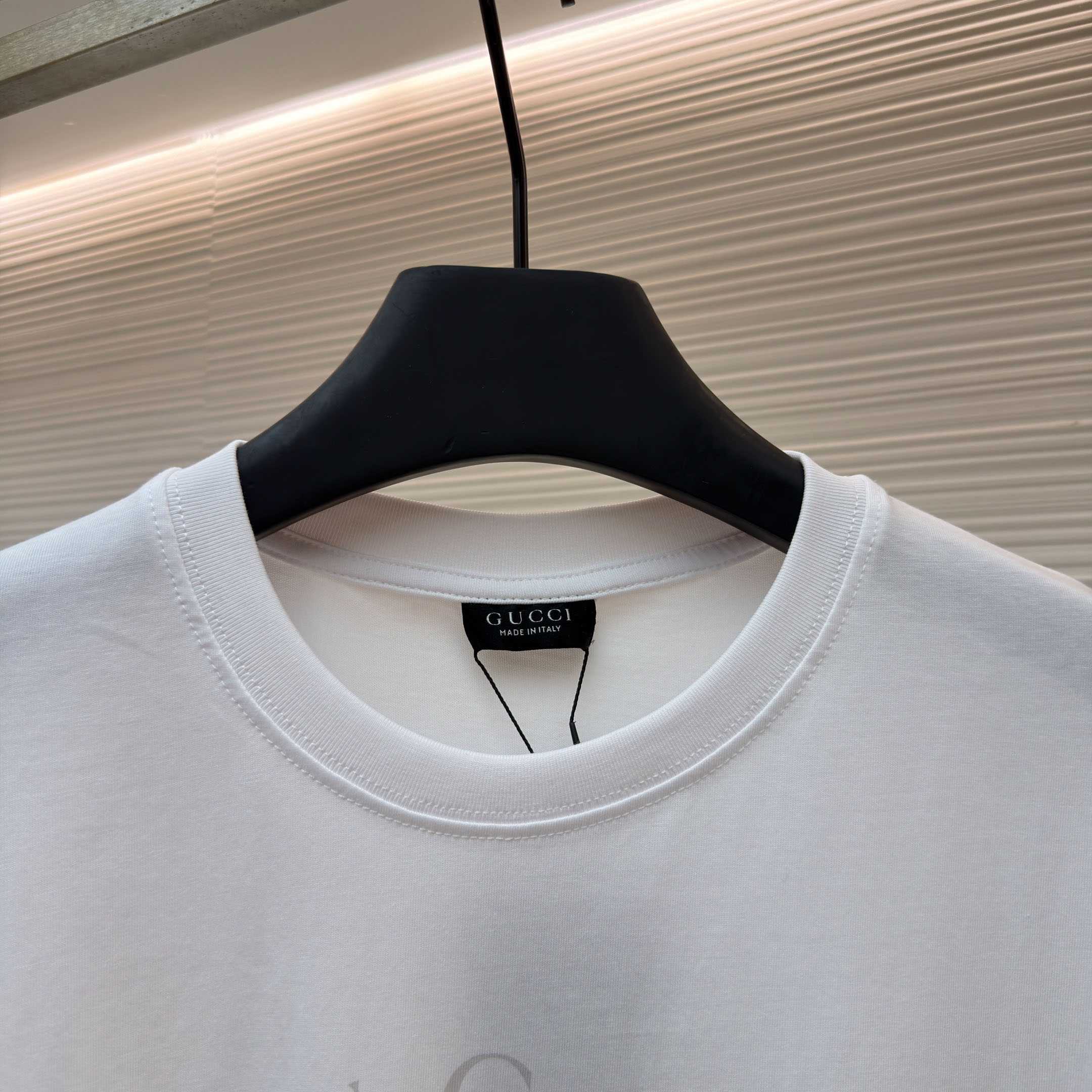 Gucci Cotton Jersey T-shirt With Print - DesignerGu