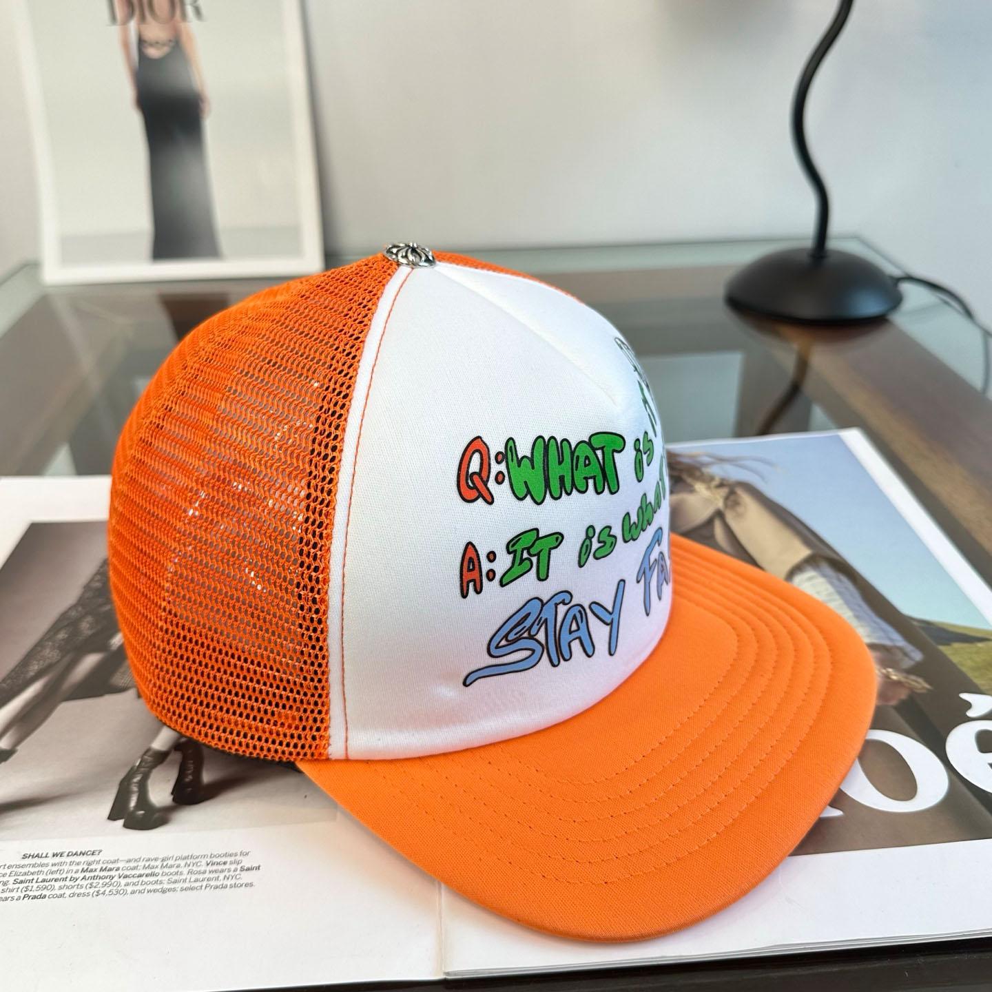 Chrome Heart Mattyboy STAY FAST Trucker Cap - DesignerGu