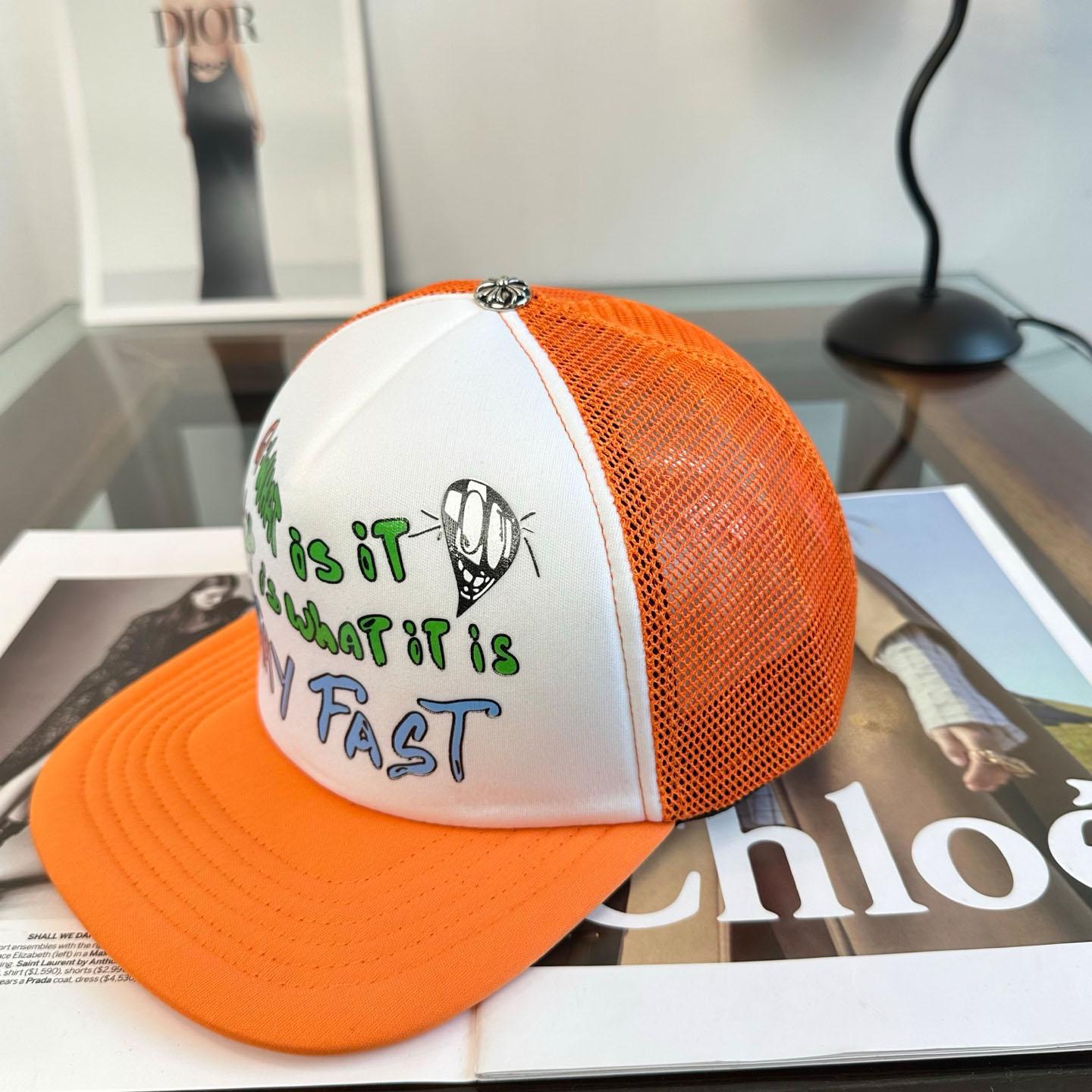 Chrome Heart Mattyboy STAY FAST Trucker Cap - DesignerGu