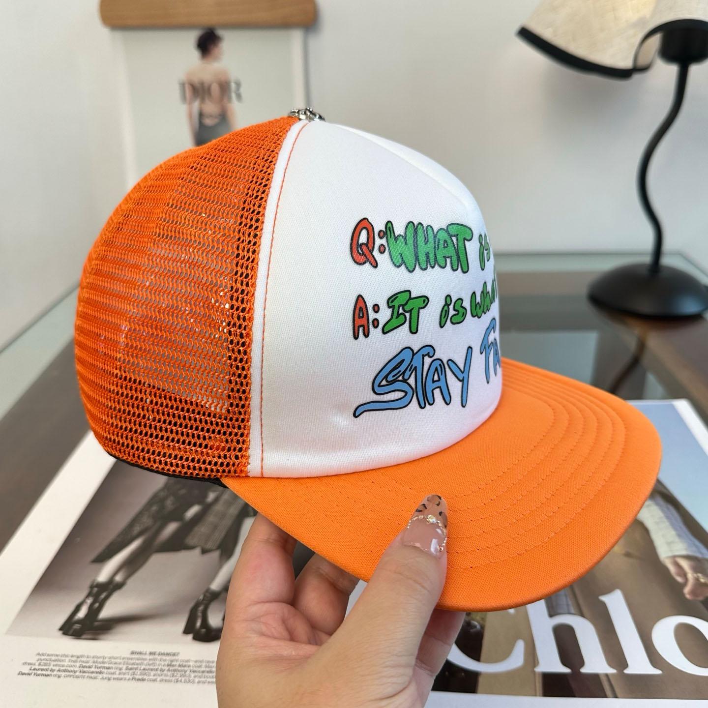 Chrome Heart Mattyboy STAY FAST Trucker Cap - DesignerGu