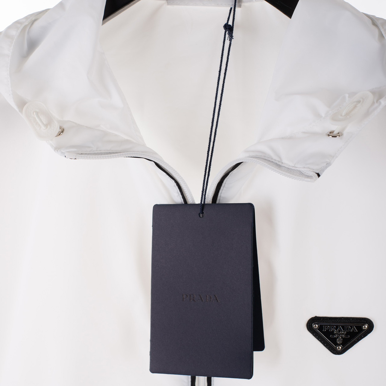 Prada Re-Nylon Hooded Jacket - DesignerGu