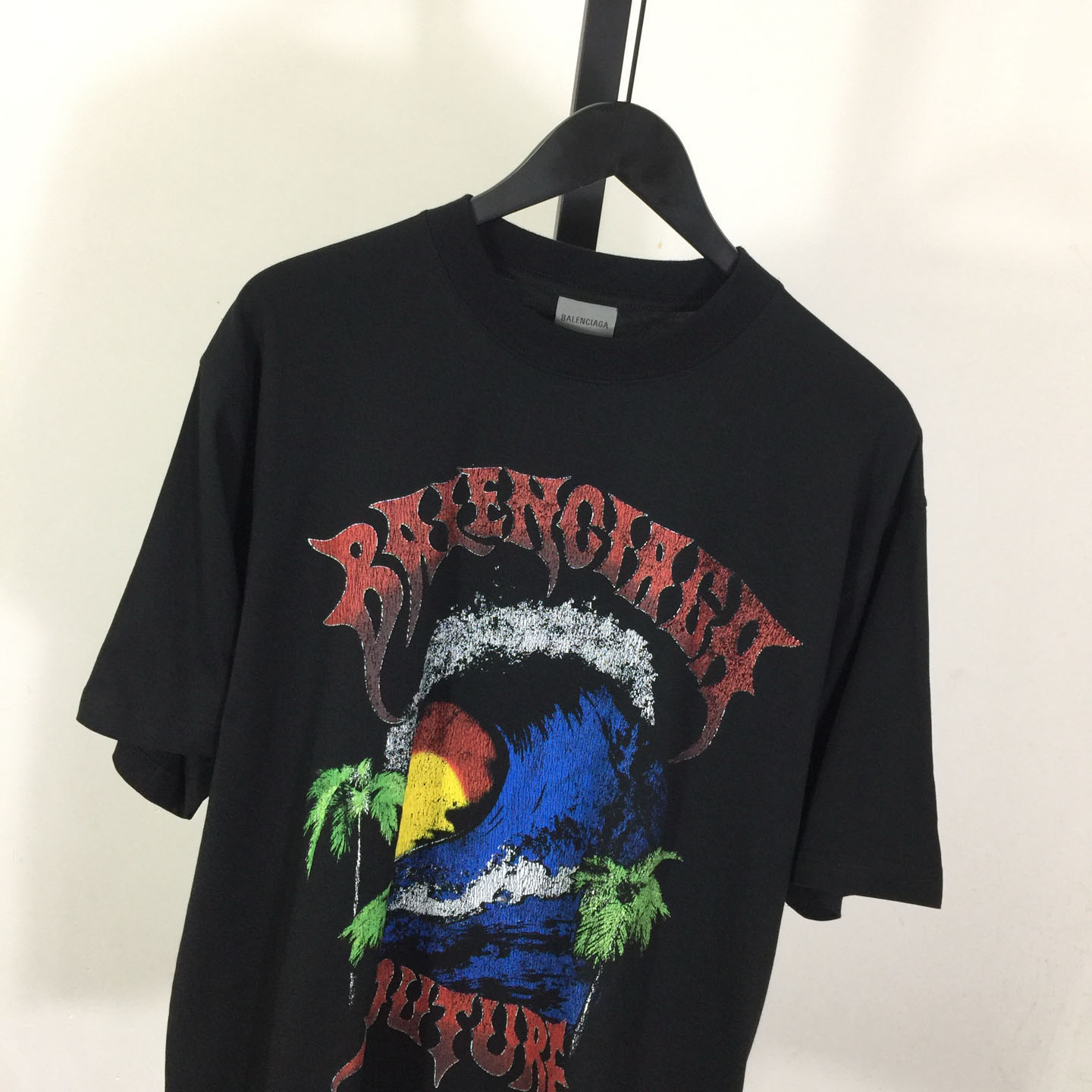 Balenciaga Vintage Surfer Oversized T-shirt  - DesignerGu