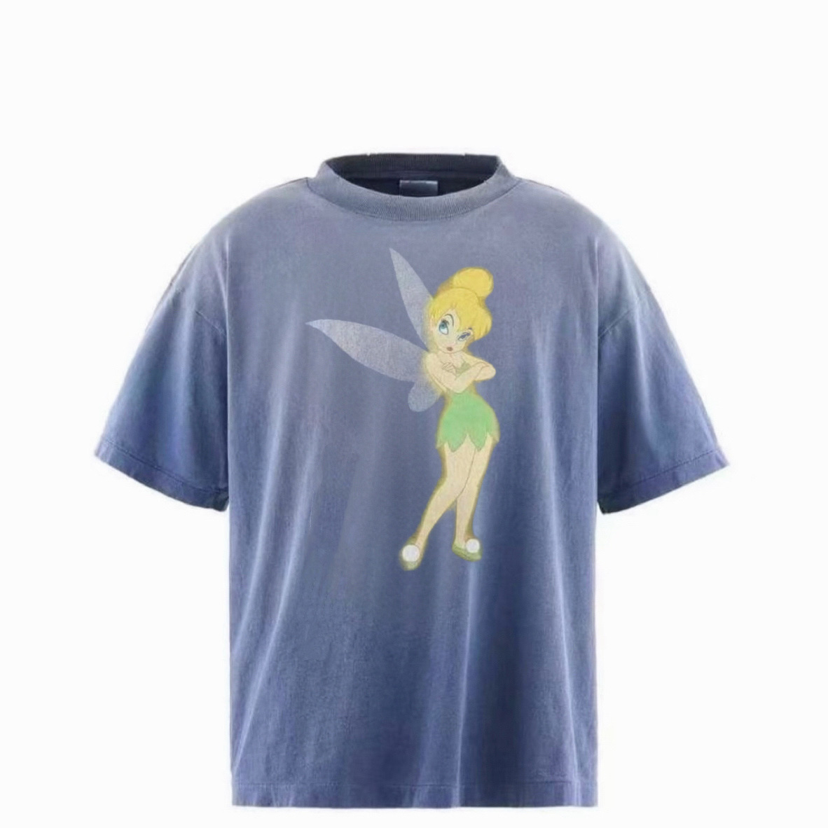 Saint Michael X Disney Tinkerbell-Graphic T-Shirt - DesignerGu