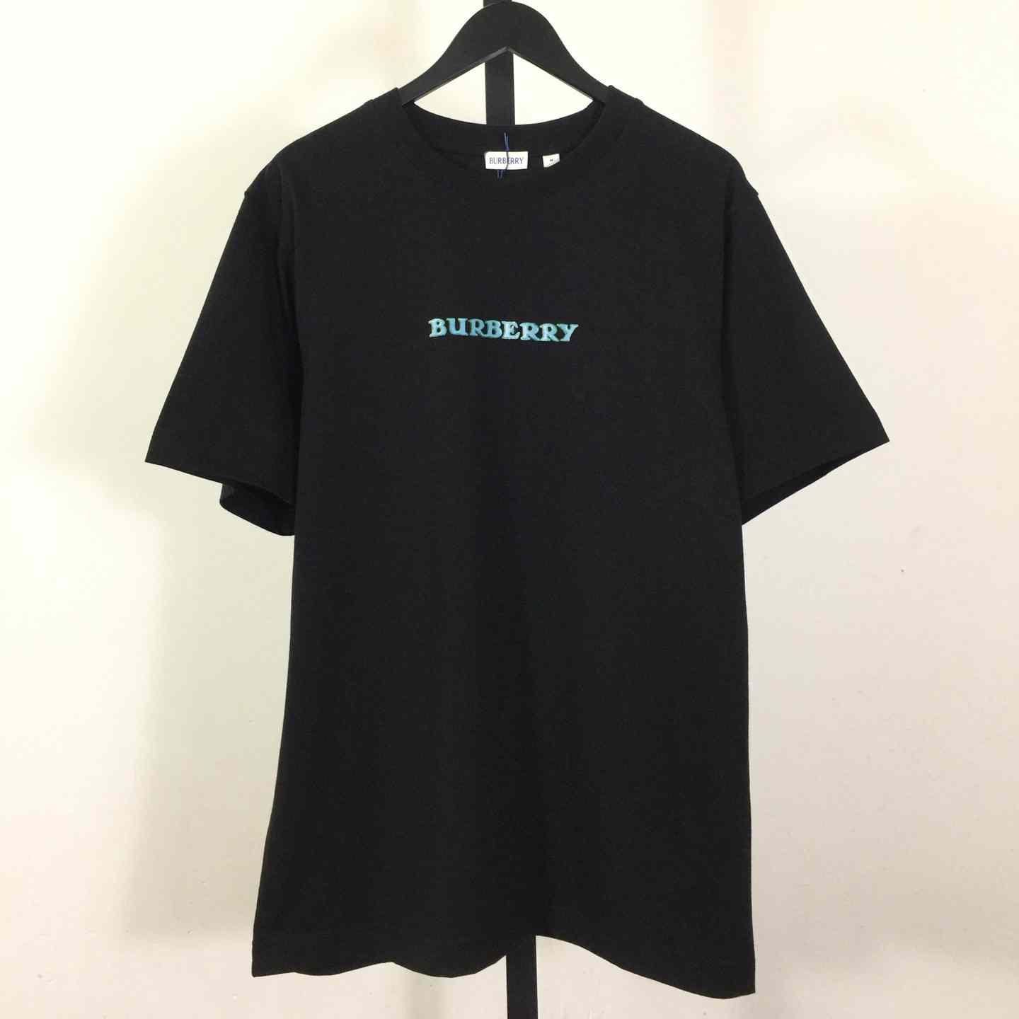 Burberry Heritage Logo Cotton T-shirt - DesignerGu