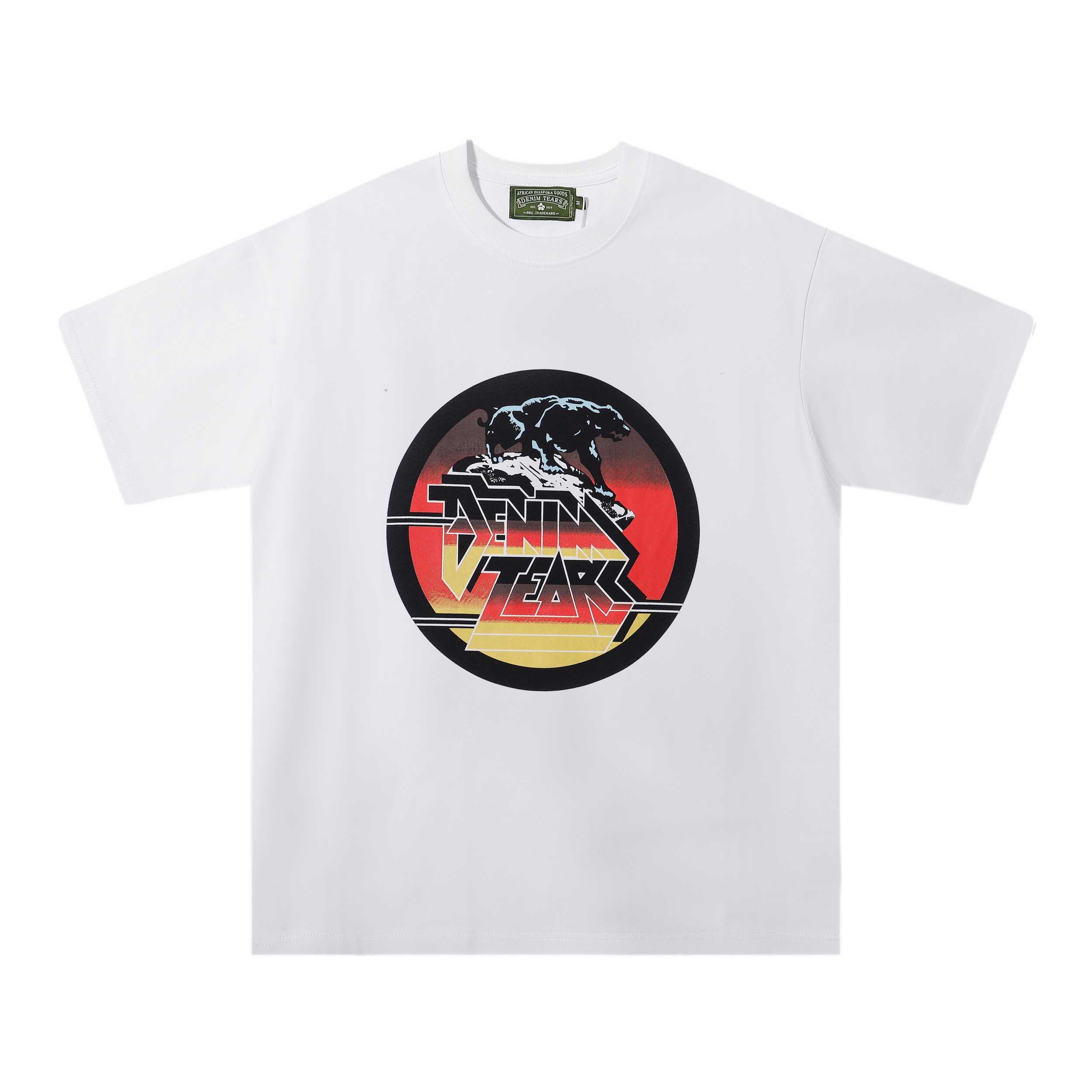 Denim Tears Nightlife Tee 'White' - DesignerGu