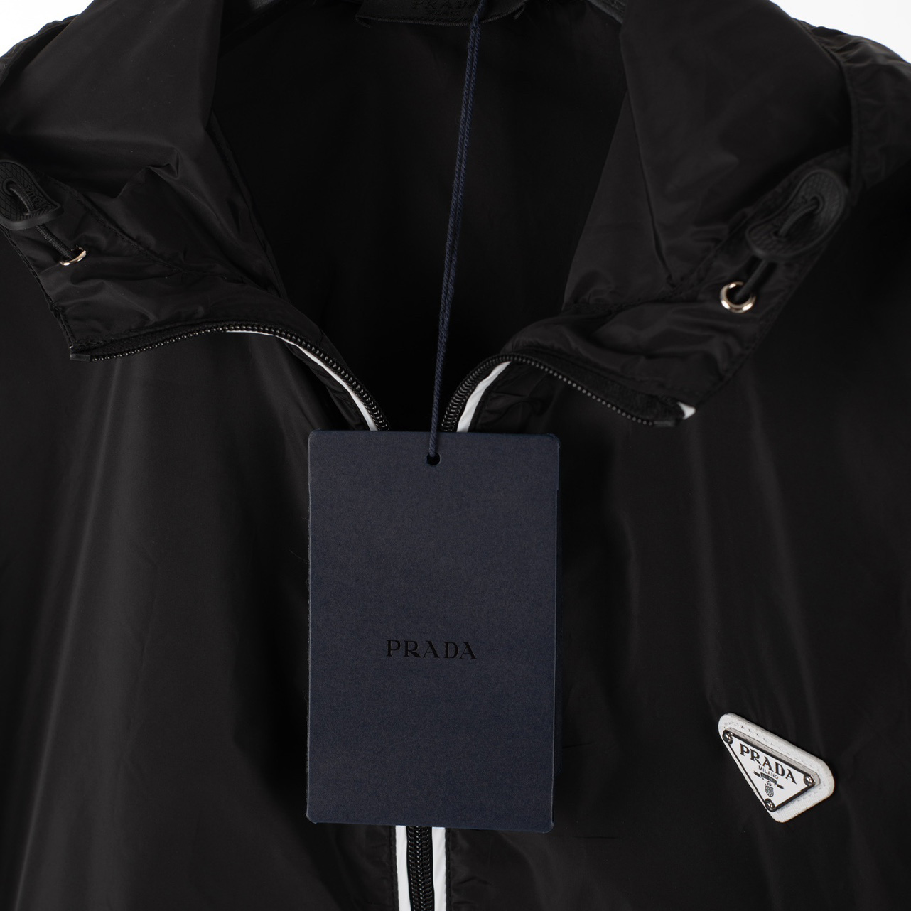 Prada Re-Nylon Hooded Jacket - DesignerGu