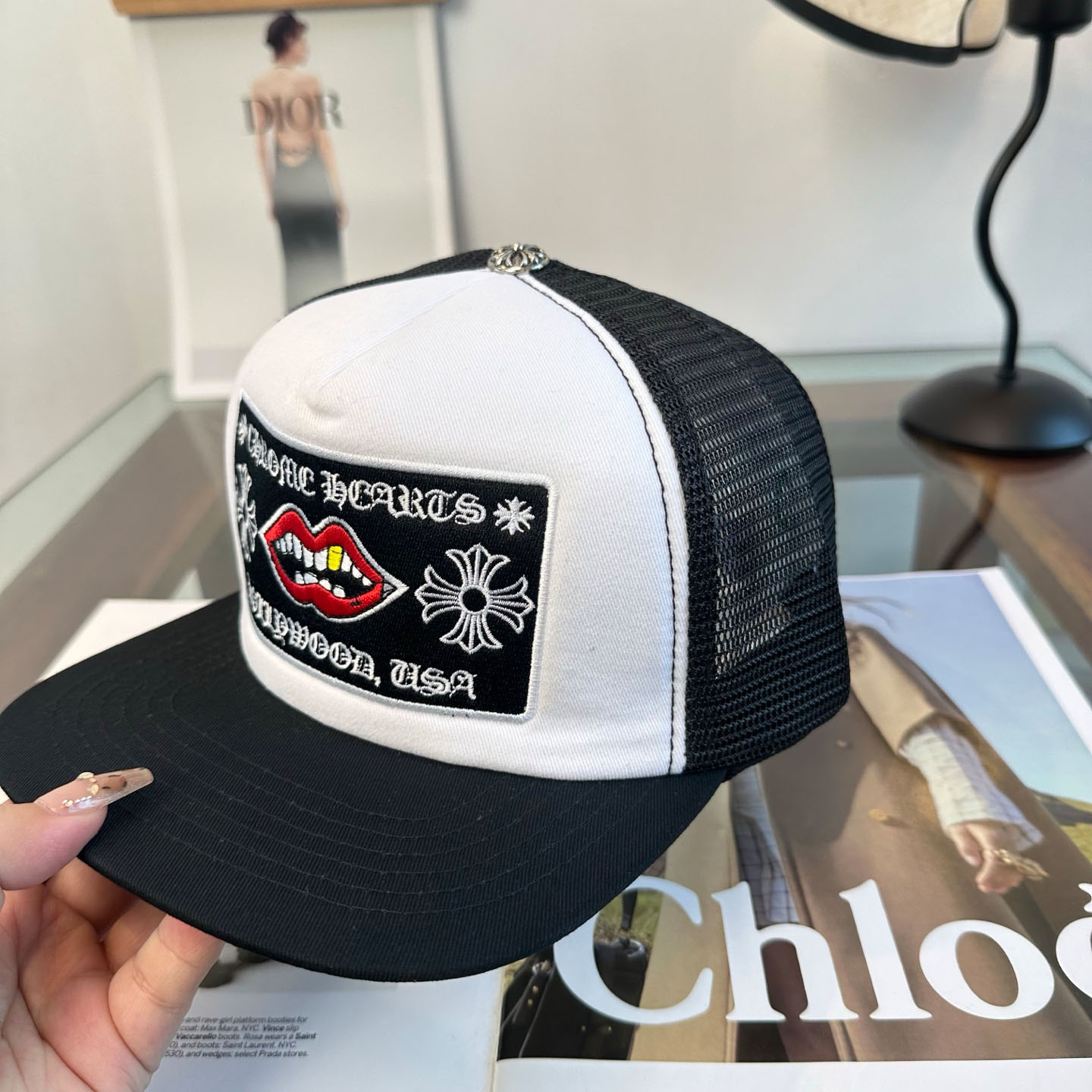 Chrome Heart Cap  - DesignerGu