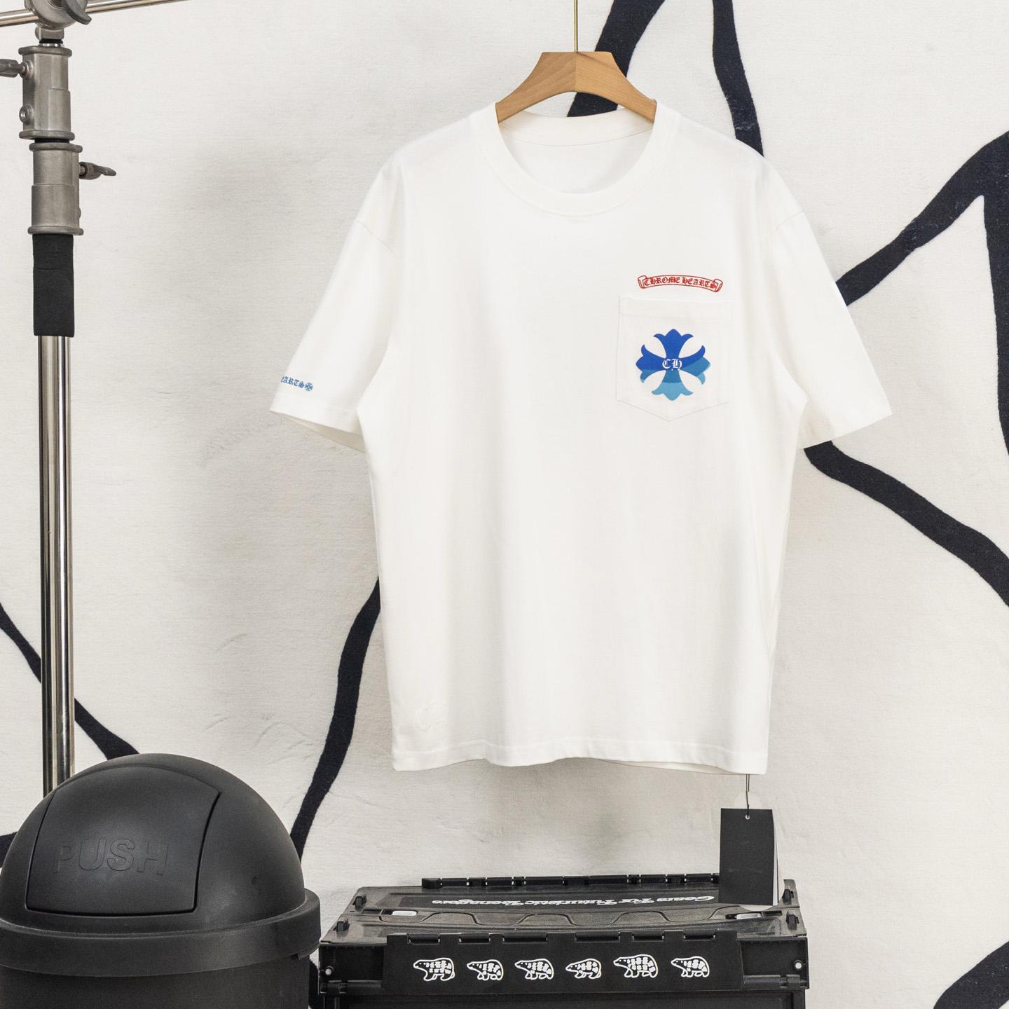 Chrome Hearts Cotton Printed Tee  'White' - DesignerGu
