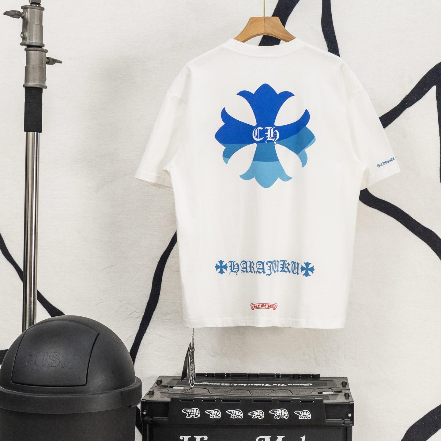 Chrome Hearts Cotton Printed Tee  'White' - DesignerGu